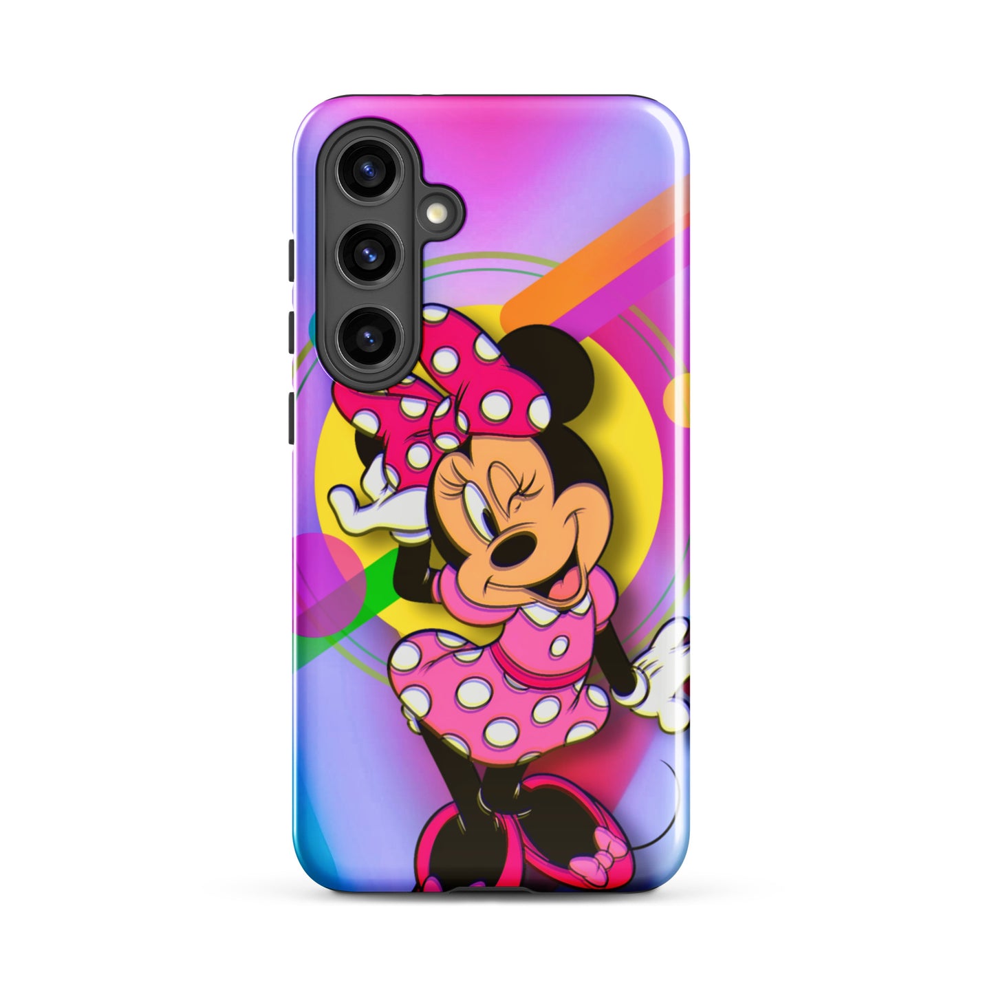 Designer Minnie-Mouse Samsung® Tough Case | Available for Most Samsung® Models | Glossy or Matte Print Options