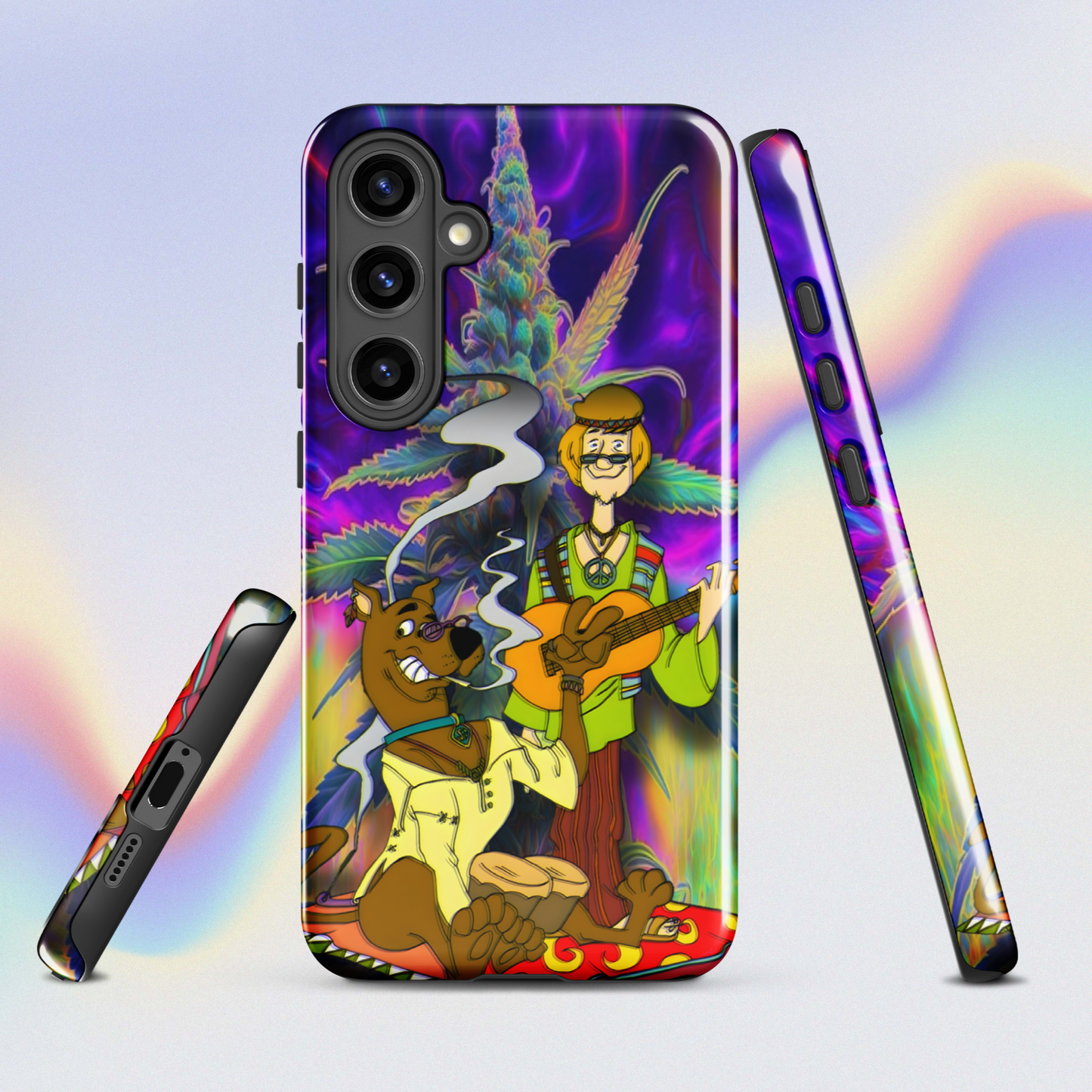 Designer Scooby-Doo and Shaggy Samsung® Tough Case | Available for Most Samsung® Models | Glossy or Matte Print Options