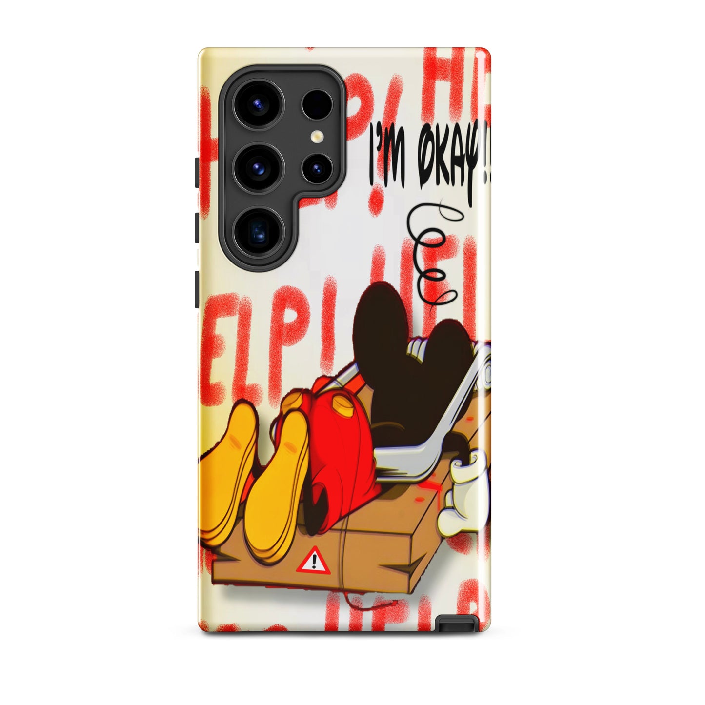 Designer Mickey-Mouse Samsung® Tough Case | Available for Most Samsung® Models | Glossy or Matte Print Options