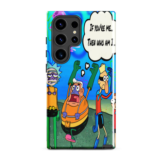 Designer Rick and Morty Samsung® Tough Case | Available for Most Samsung® Models | Glossy or Matte Print Options