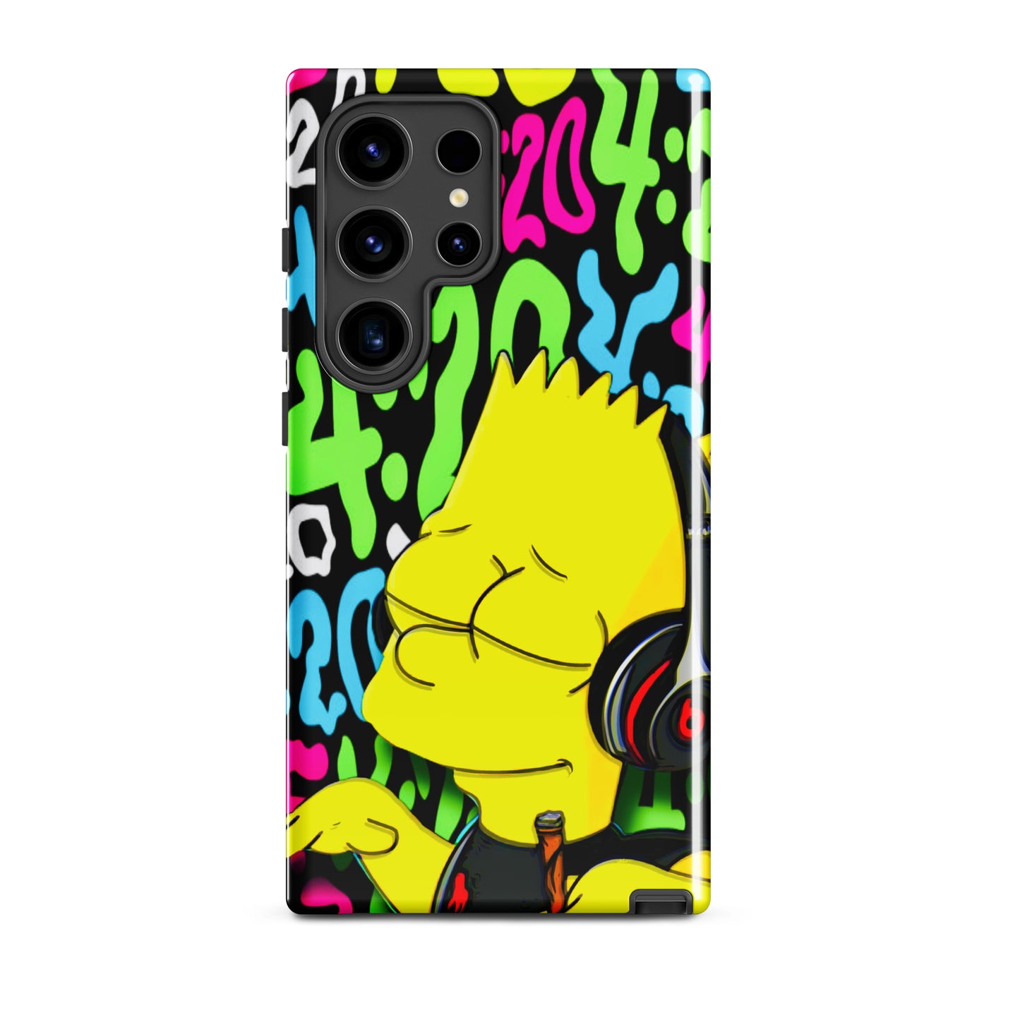 Designer The Simpsons Samsung® Tough Case | Available for Most Samsung® Models | Glossy or Matte Print Options