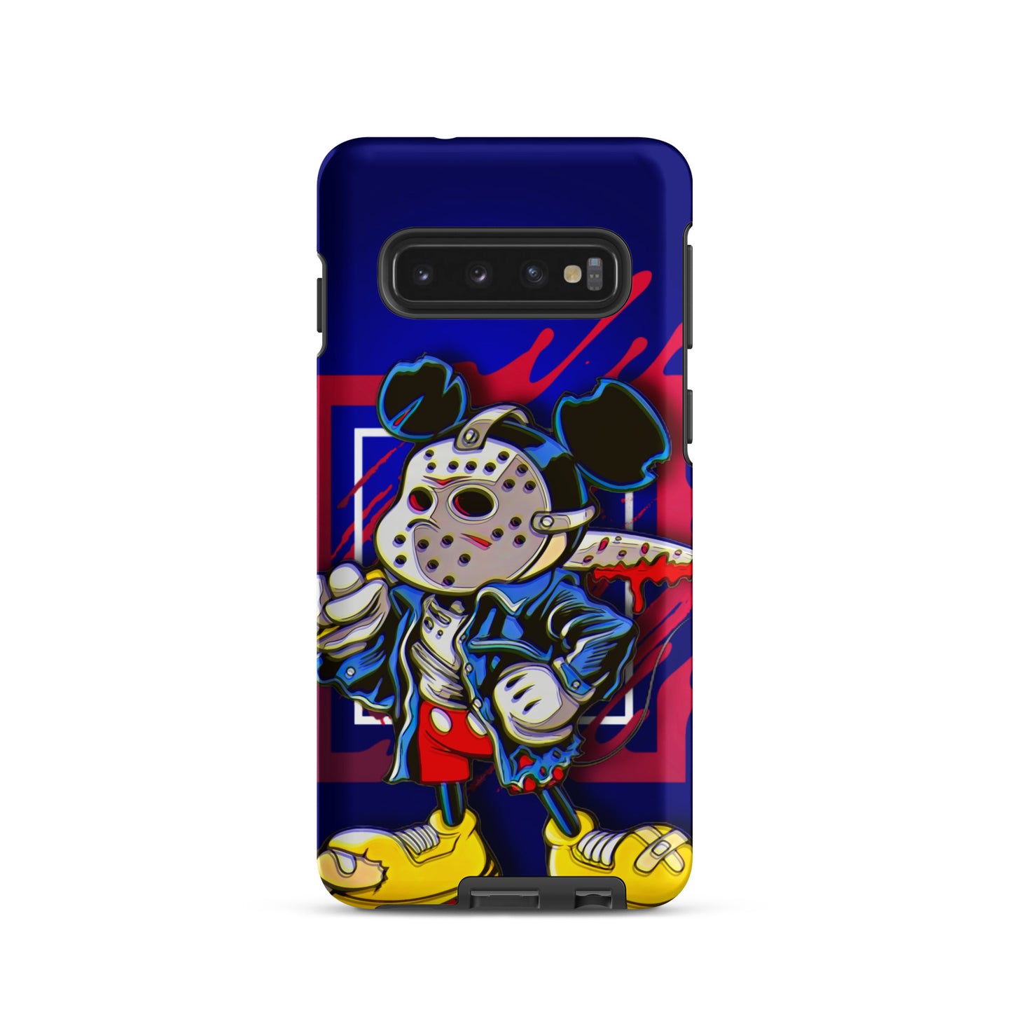 Designer Mickey-Mouse as Jason from Friday the 13th Samsung® Tough Case | Available for Most Samsung® Models | Glossy or Matte Print Options