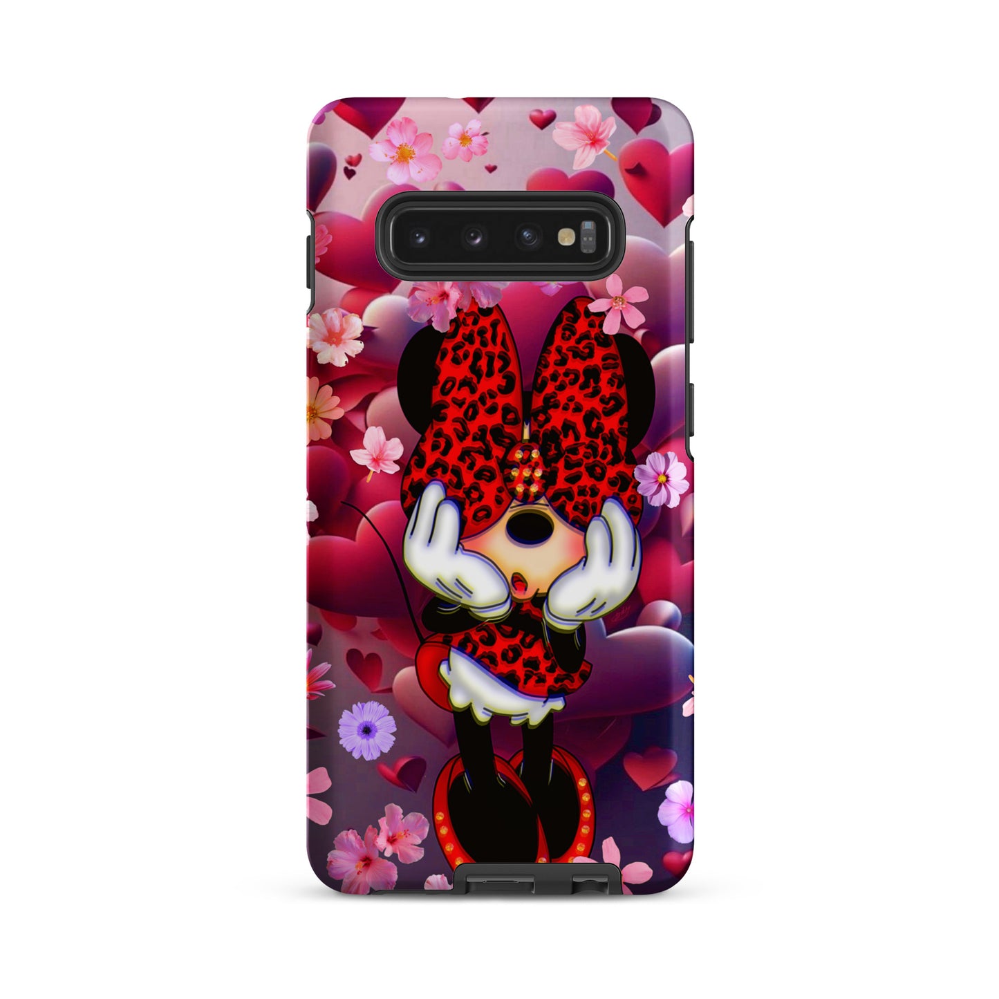 Designer Minnie-Mouse Samsung® Tough Case | Available for Most Samsung® Models | Glossy or Matte Print Options