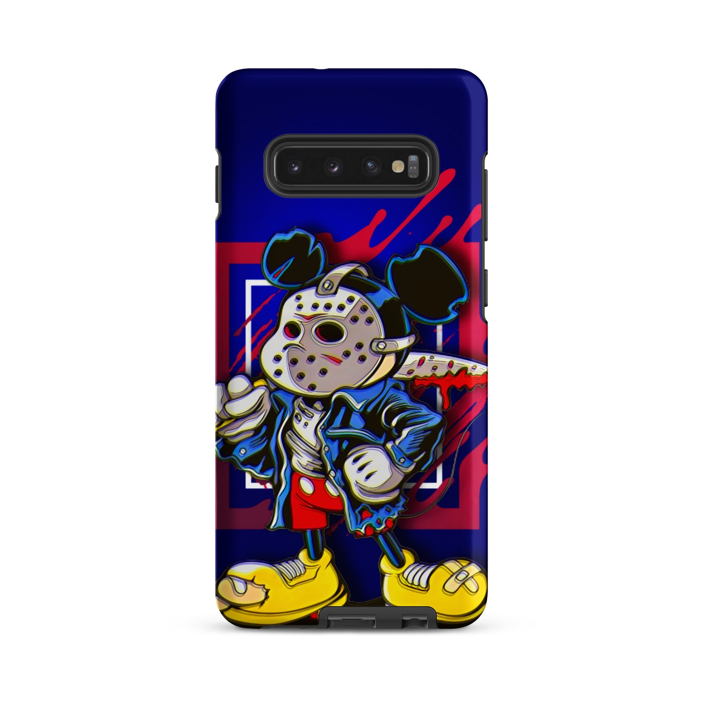 Designer Mickey-Mouse as Jason from Friday the 13th Samsung® Tough Case | Available for Most Samsung® Models | Glossy or Matte Print Options