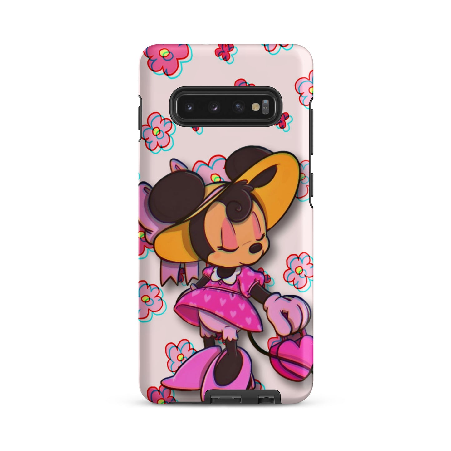 Designer Minnie-Mouse Samsung® Tough Case | Available for Most Samsung® Models | Glossy or Matte Print Options