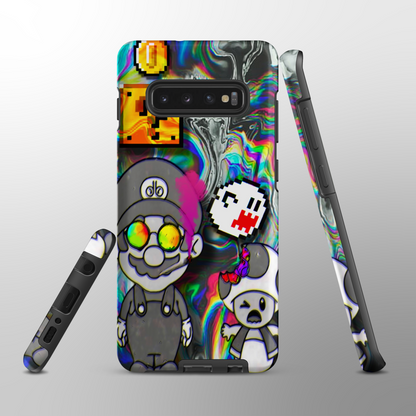 Designer Super-Mario and Toad Samsung® Tough Case | Available for Most Samsung® Models | Glossy or Matte Print Options