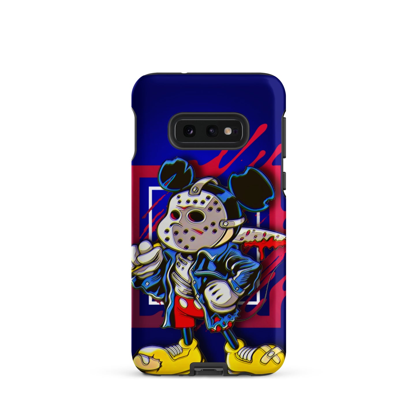 Designer Mickey-Mouse as Jason from Friday the 13th Samsung® Tough Case | Available for Most Samsung® Models | Glossy or Matte Print Options