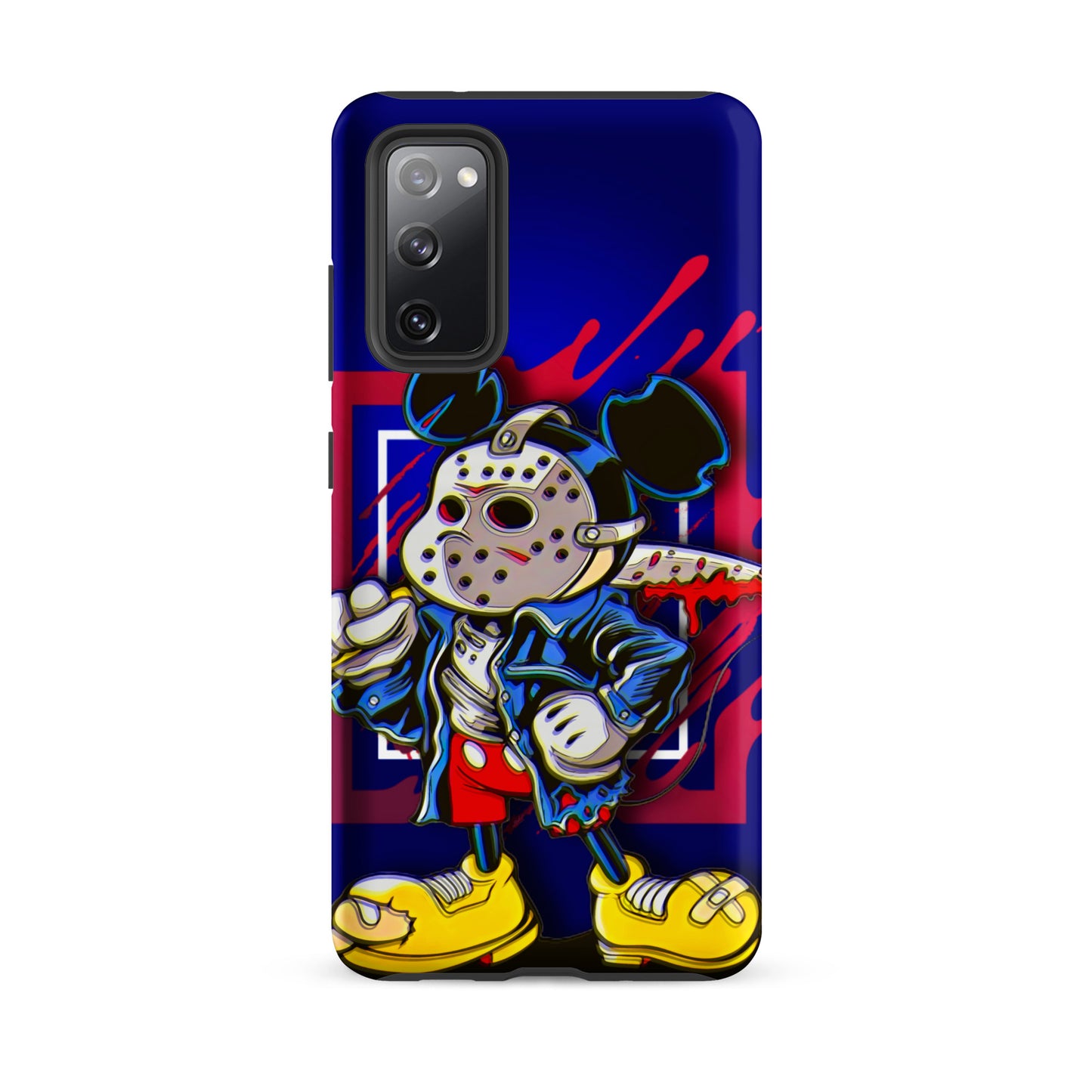 Designer Mickey-Mouse as Jason from Friday the 13th Samsung® Tough Case | Available for Most Samsung® Models | Glossy or Matte Print Options