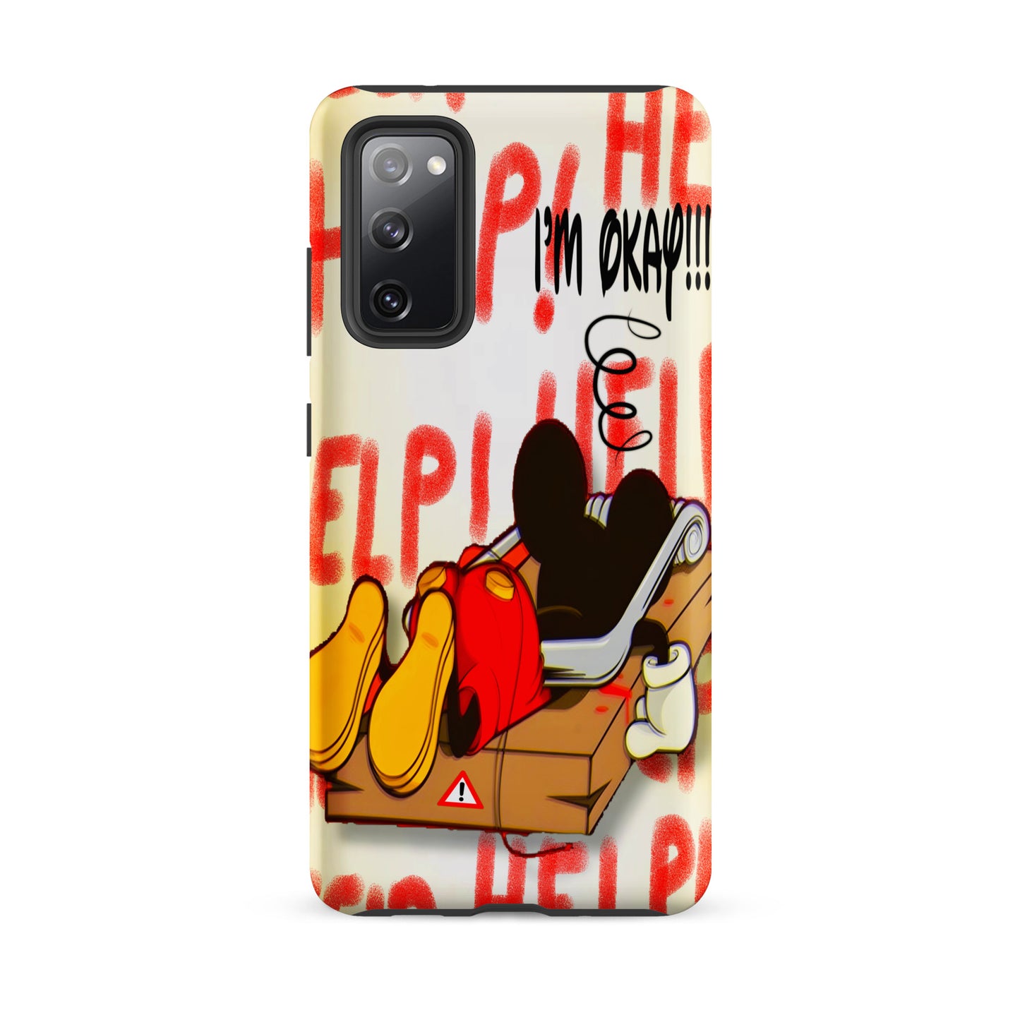 Designer Mickey-Mouse Samsung® Tough Case | Available for Most Samsung® Models | Glossy or Matte Print Options