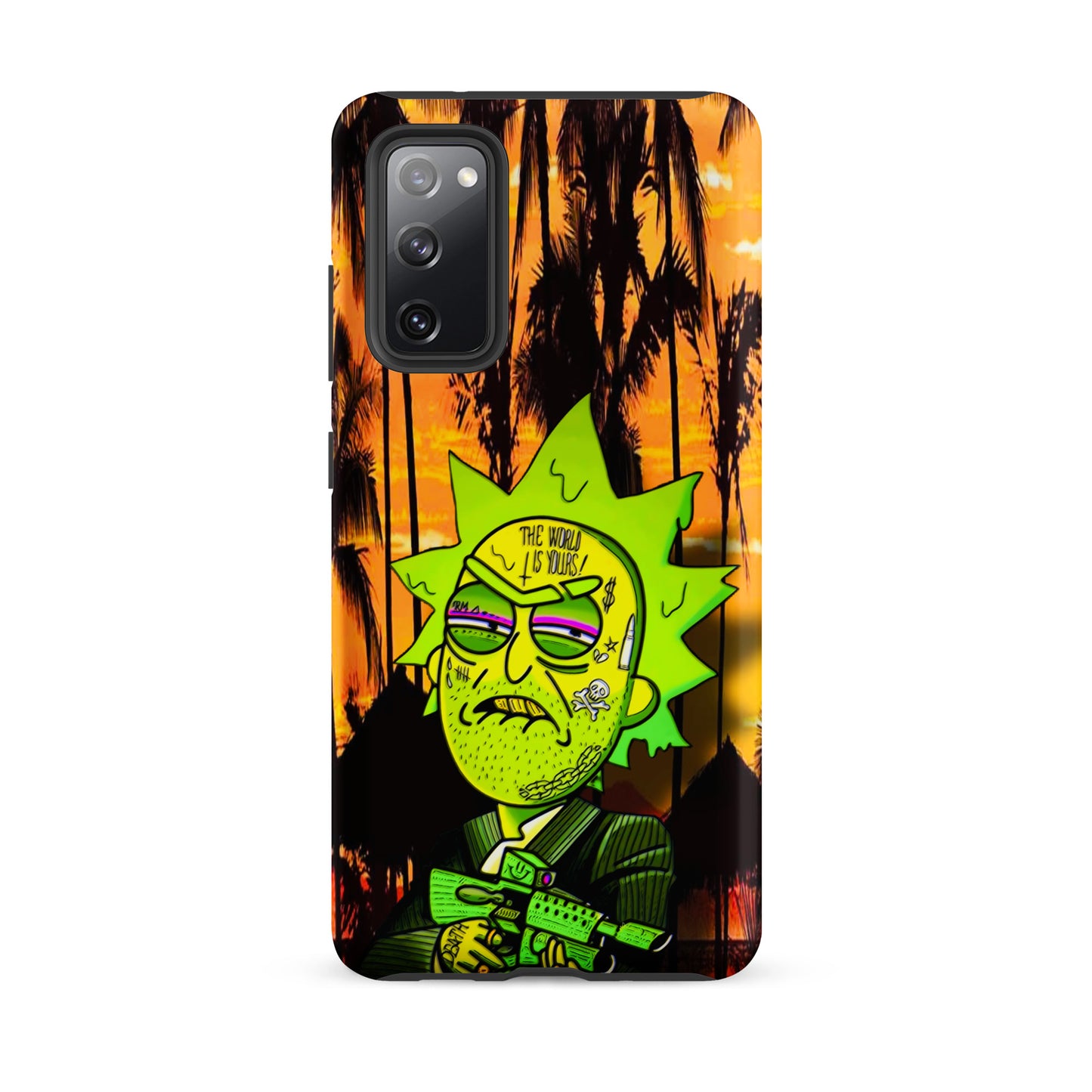 Designer Rick and Morty Samsung® Tough Case | Available for Most Samsung® Models | Glossy or Matte Print Options