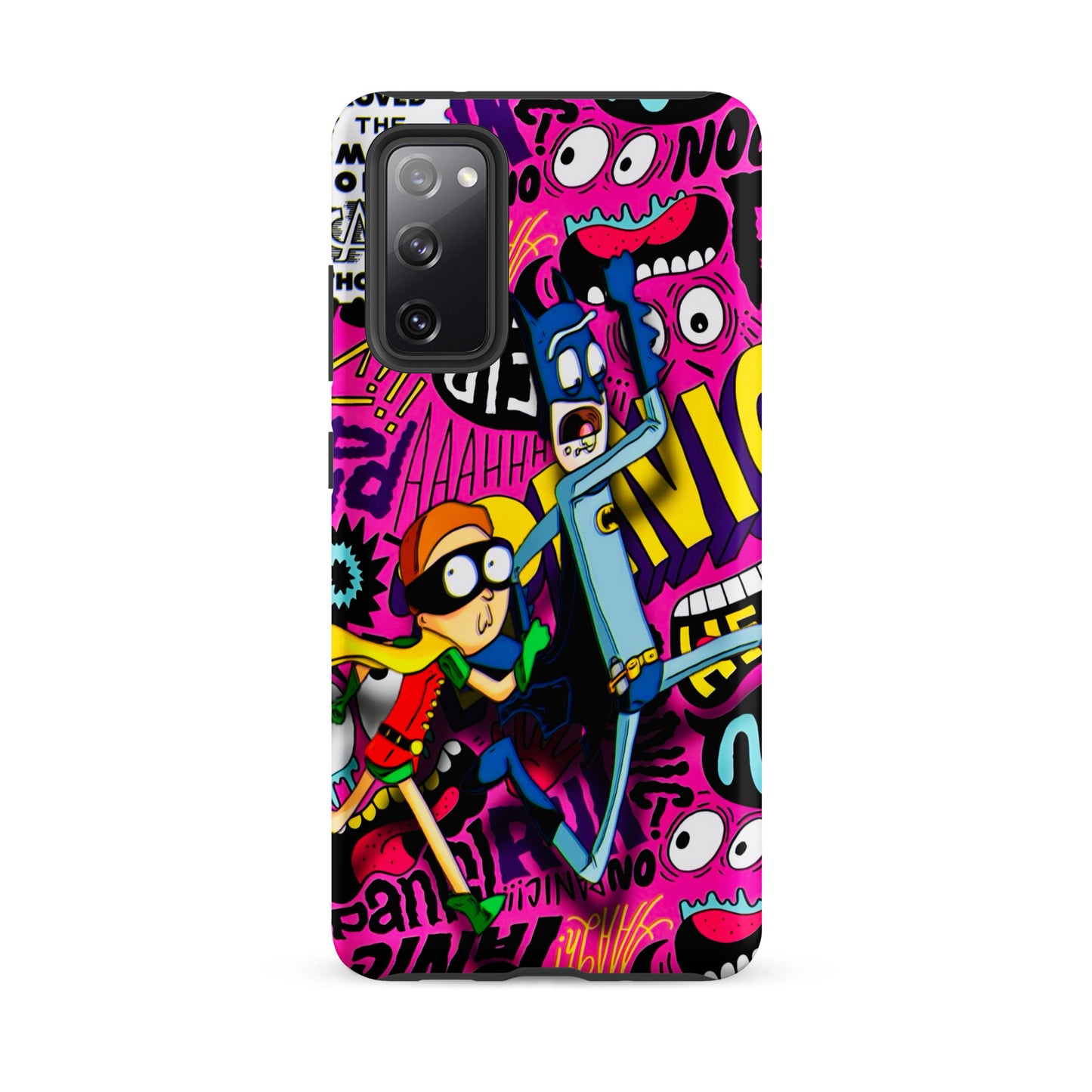 Designer Rick and Morty Samsung® Tough Case | Available for Most Samsung® Models | Glossy or Matte Print Options