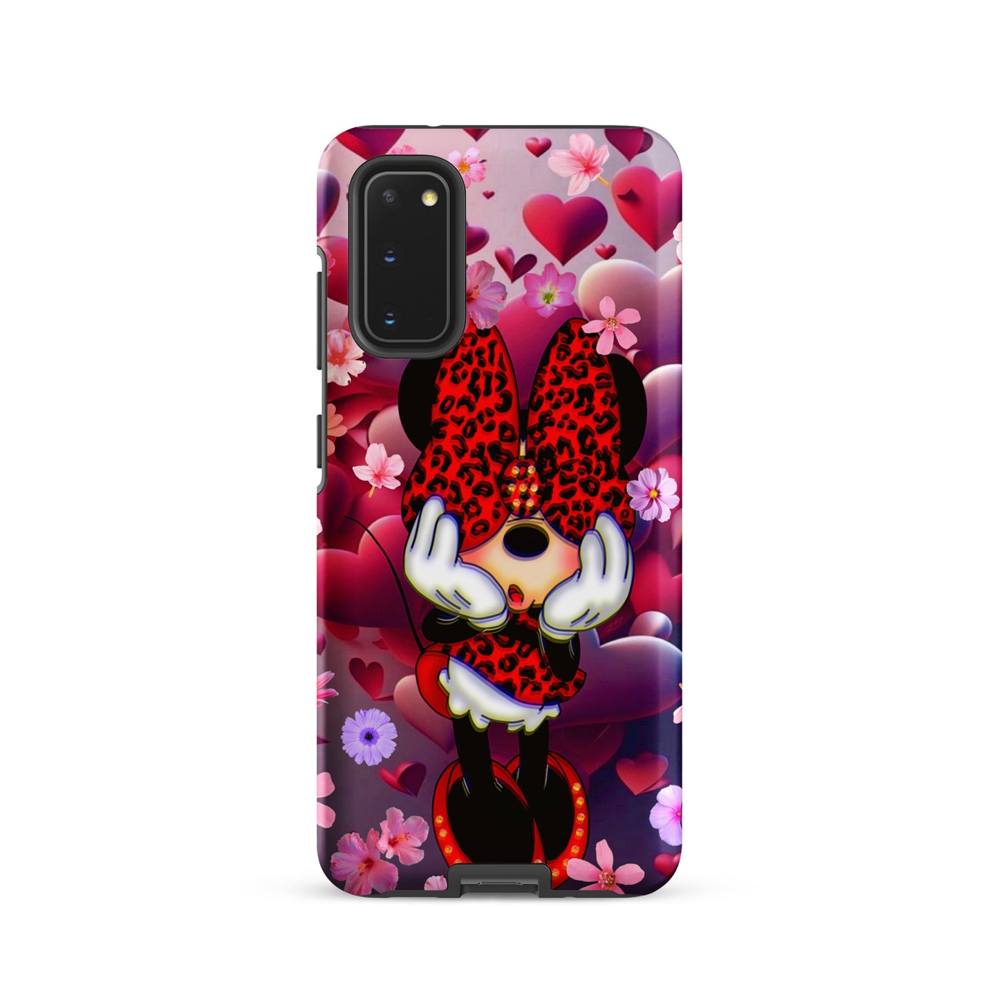 Designer Minnie-Mouse Samsung® Tough Case | Available for Most Samsung® Models | Glossy or Matte Print Options