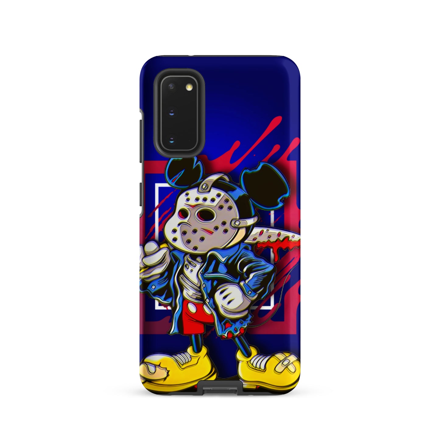 Designer Mickey-Mouse as Jason from Friday the 13th Samsung® Tough Case | Available for Most Samsung® Models | Glossy or Matte Print Options