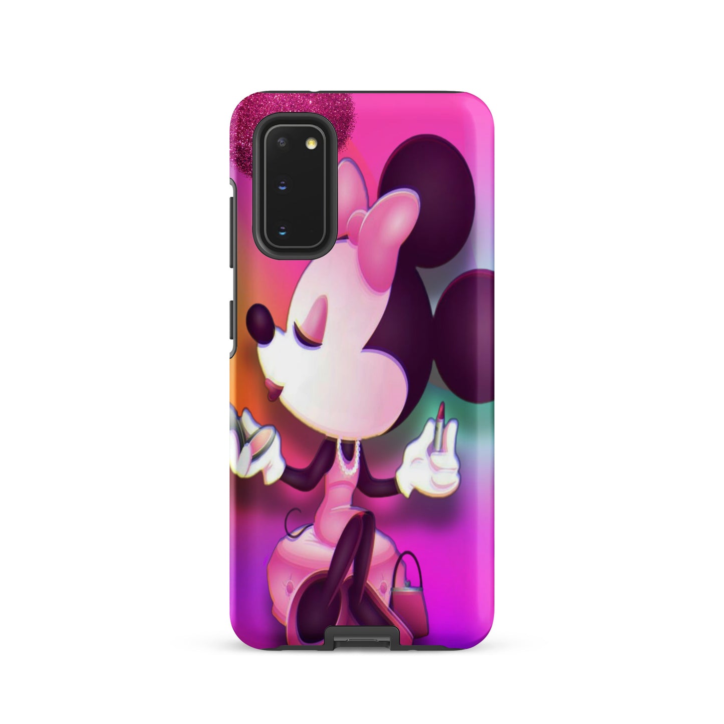 Designer Minnie-Mouse Samsung® Tough Case | Available for Most Samsung® Models | Glossy or Matte Print Options