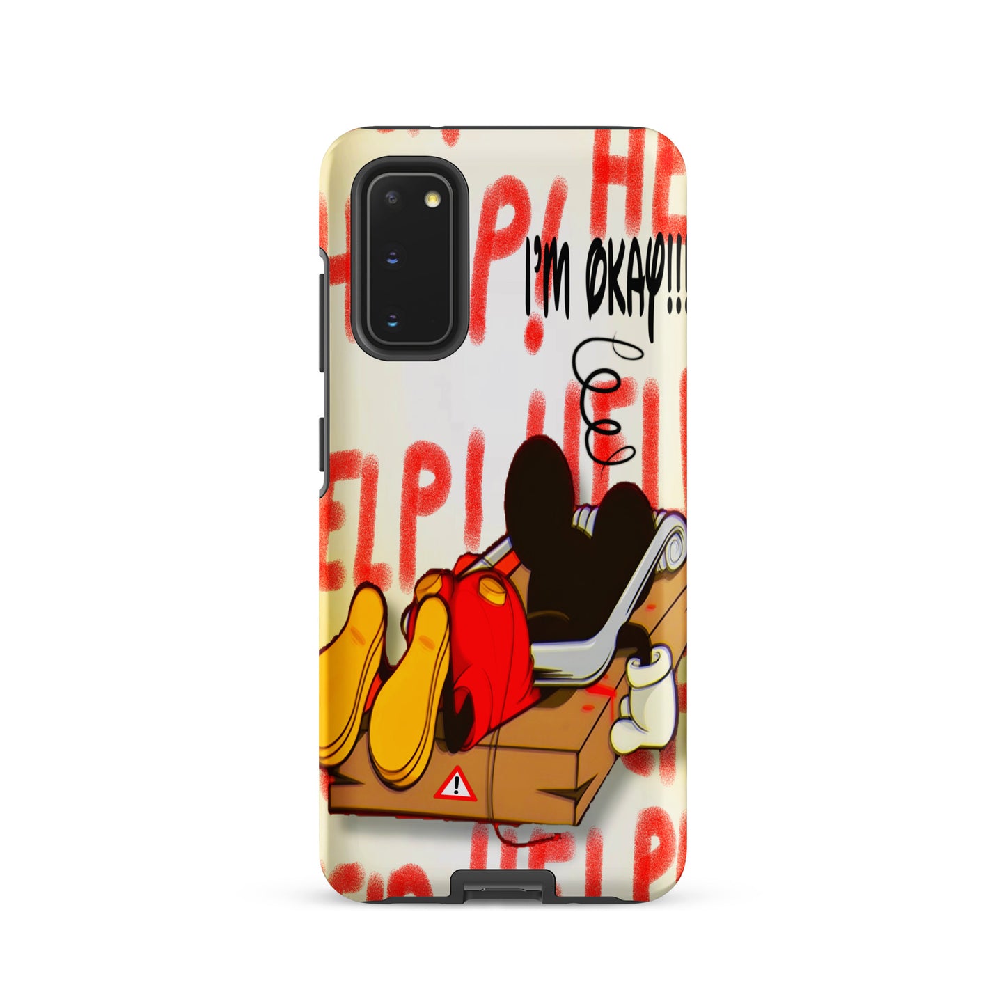 Designer Mickey-Mouse Samsung® Tough Case | Available for Most Samsung® Models | Glossy or Matte Print Options