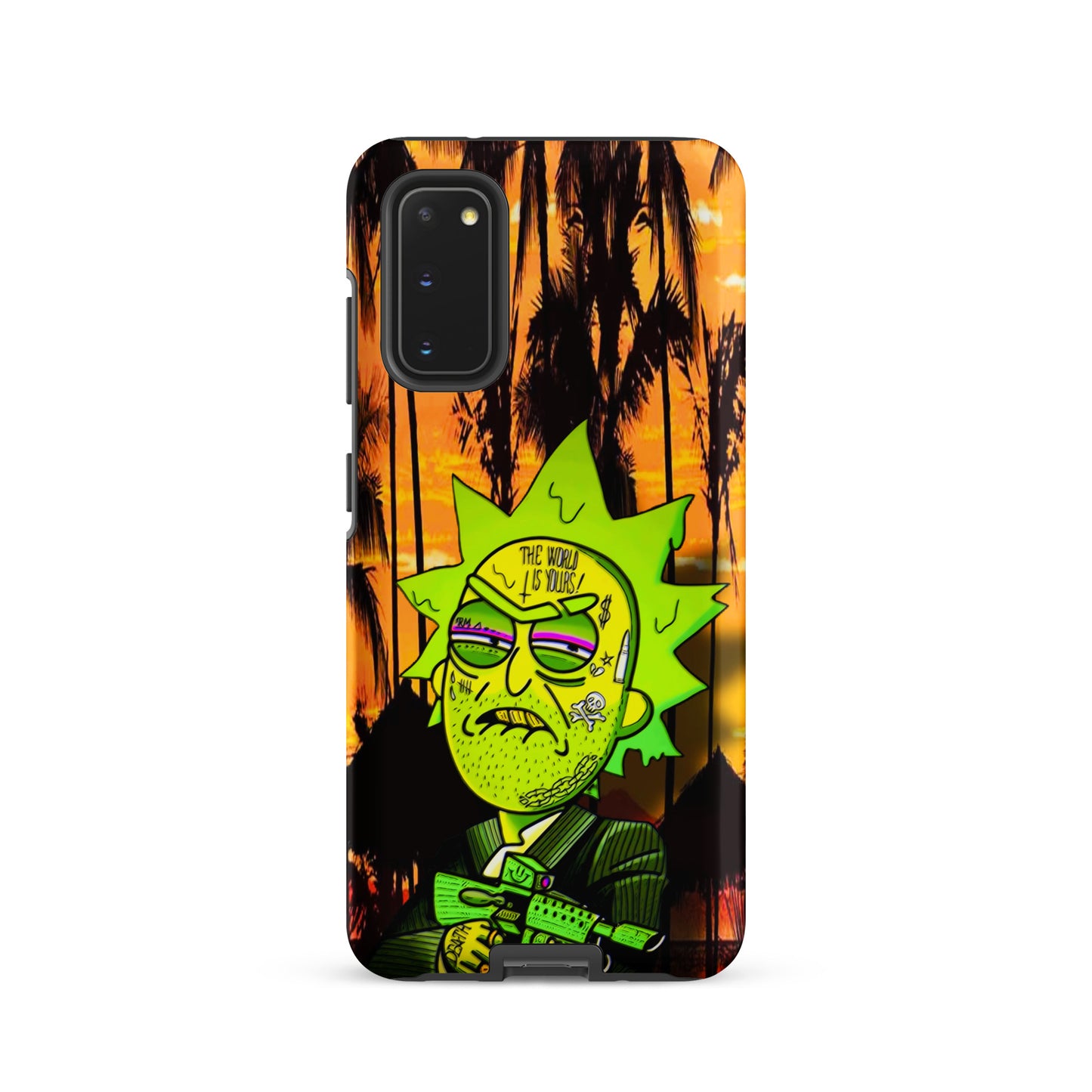 Designer Rick and Morty Samsung® Tough Case | Available for Most Samsung® Models | Glossy or Matte Print Options