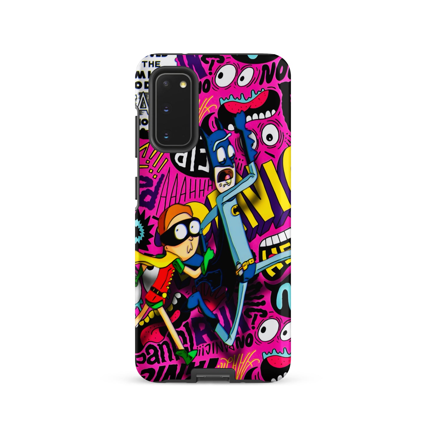 Designer Rick and Morty Samsung® Tough Case | Available for Most Samsung® Models | Glossy or Matte Print Options