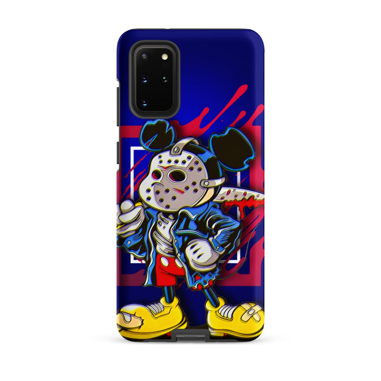 Designer Mickey-Mouse as Jason from Friday the 13th Samsung® Tough Case | Available for Most Samsung® Models | Glossy or Matte Print Options