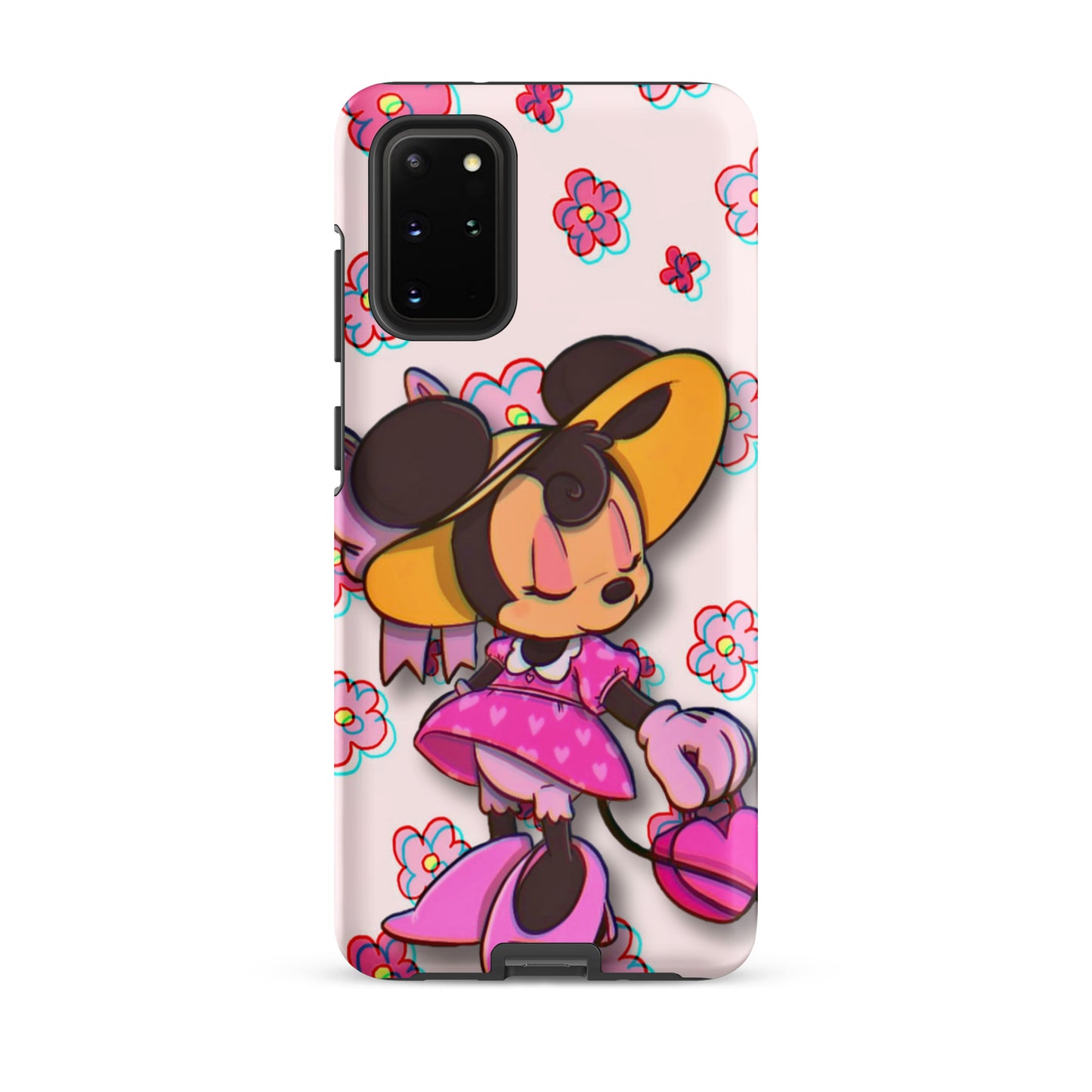 Designer Minnie-Mouse Samsung® Tough Case | Available for Most Samsung® Models | Glossy or Matte Print Options