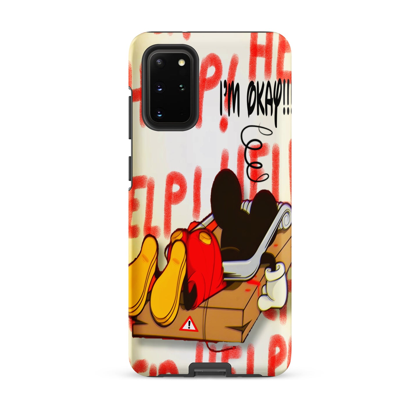 Designer Mickey-Mouse Samsung® Tough Case | Available for Most Samsung® Models | Glossy or Matte Print Options