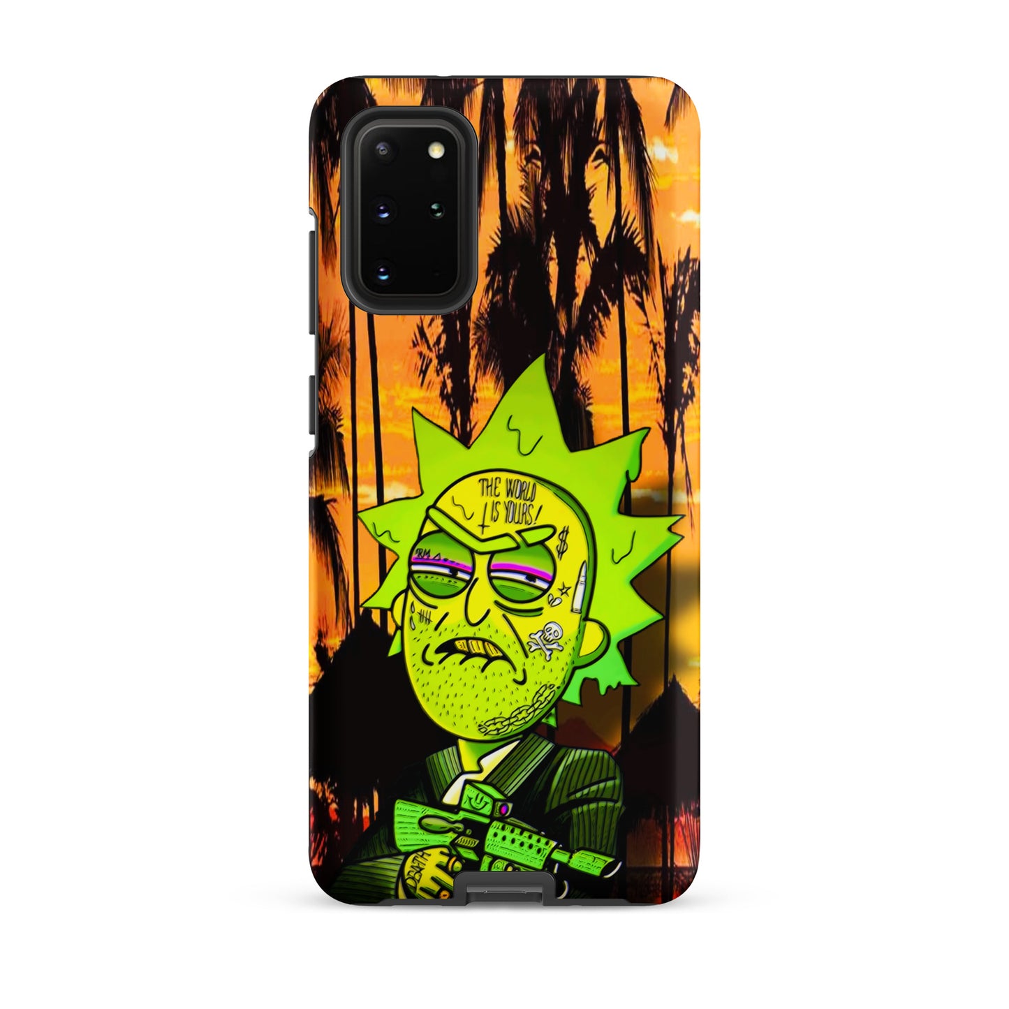 Designer Rick and Morty Samsung® Tough Case | Available for Most Samsung® Models | Glossy or Matte Print Options