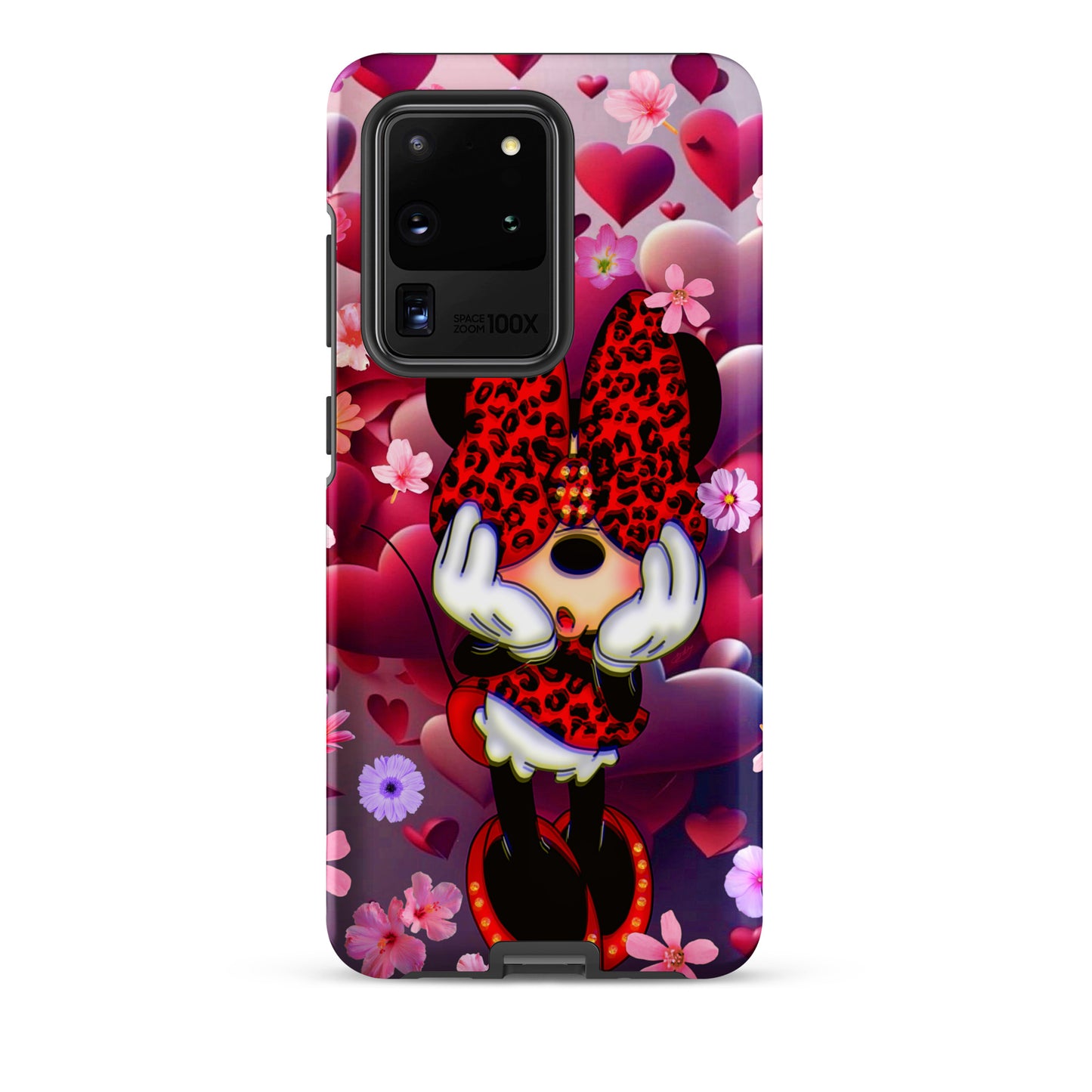 Designer Minnie-Mouse Samsung® Tough Case | Available for Most Samsung® Models | Glossy or Matte Print Options