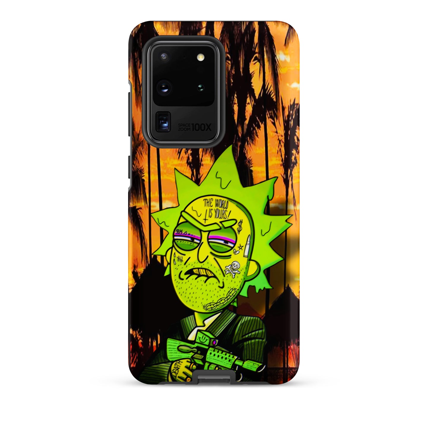 Designer Rick and Morty Samsung® Tough Case | Available for Most Samsung® Models | Glossy or Matte Print Options