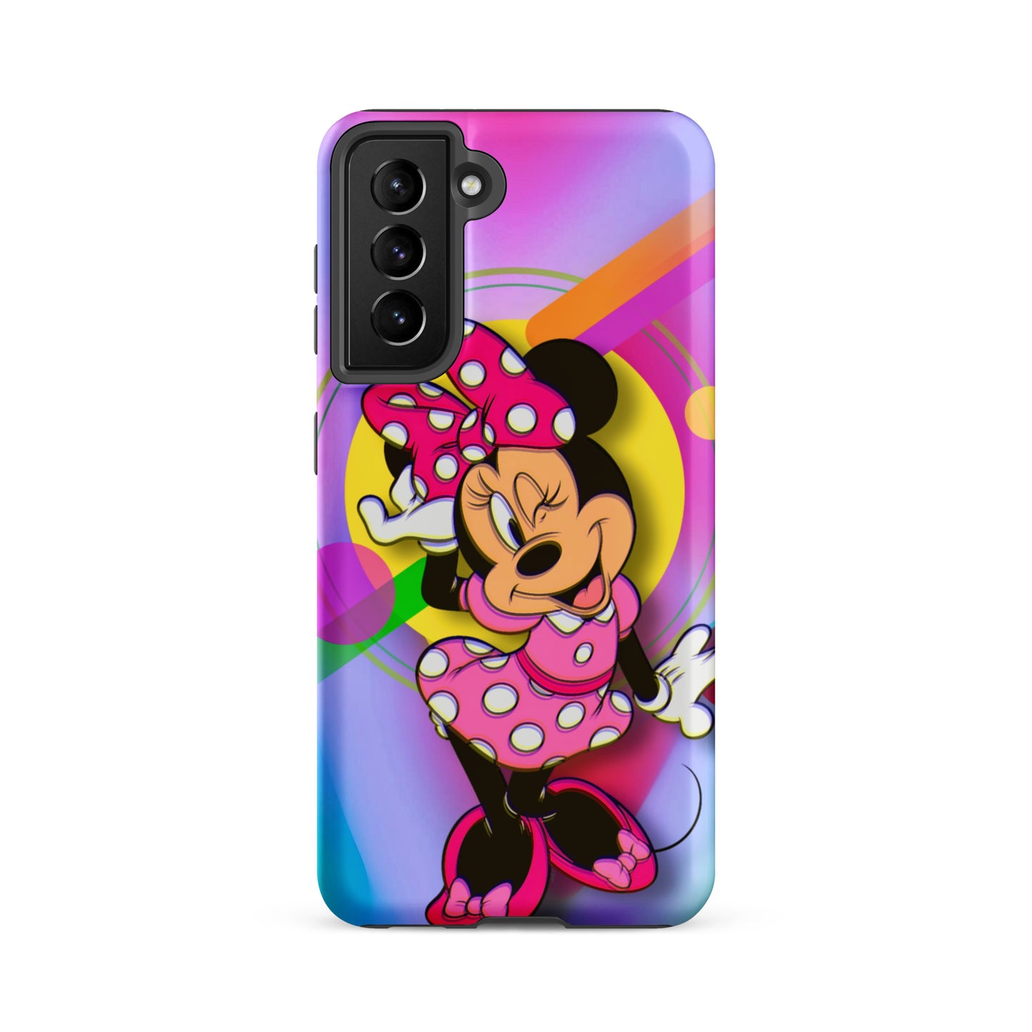 Designer Minnie-Mouse Samsung® Tough Case | Available for Most Samsung® Models | Glossy or Matte Print Options