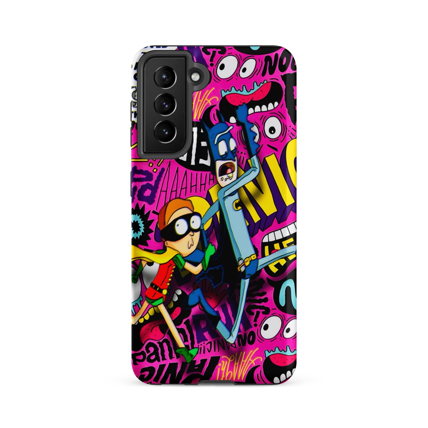 Designer Rick and Morty Samsung® Tough Case | Available for Most Samsung® Models | Glossy or Matte Print Options