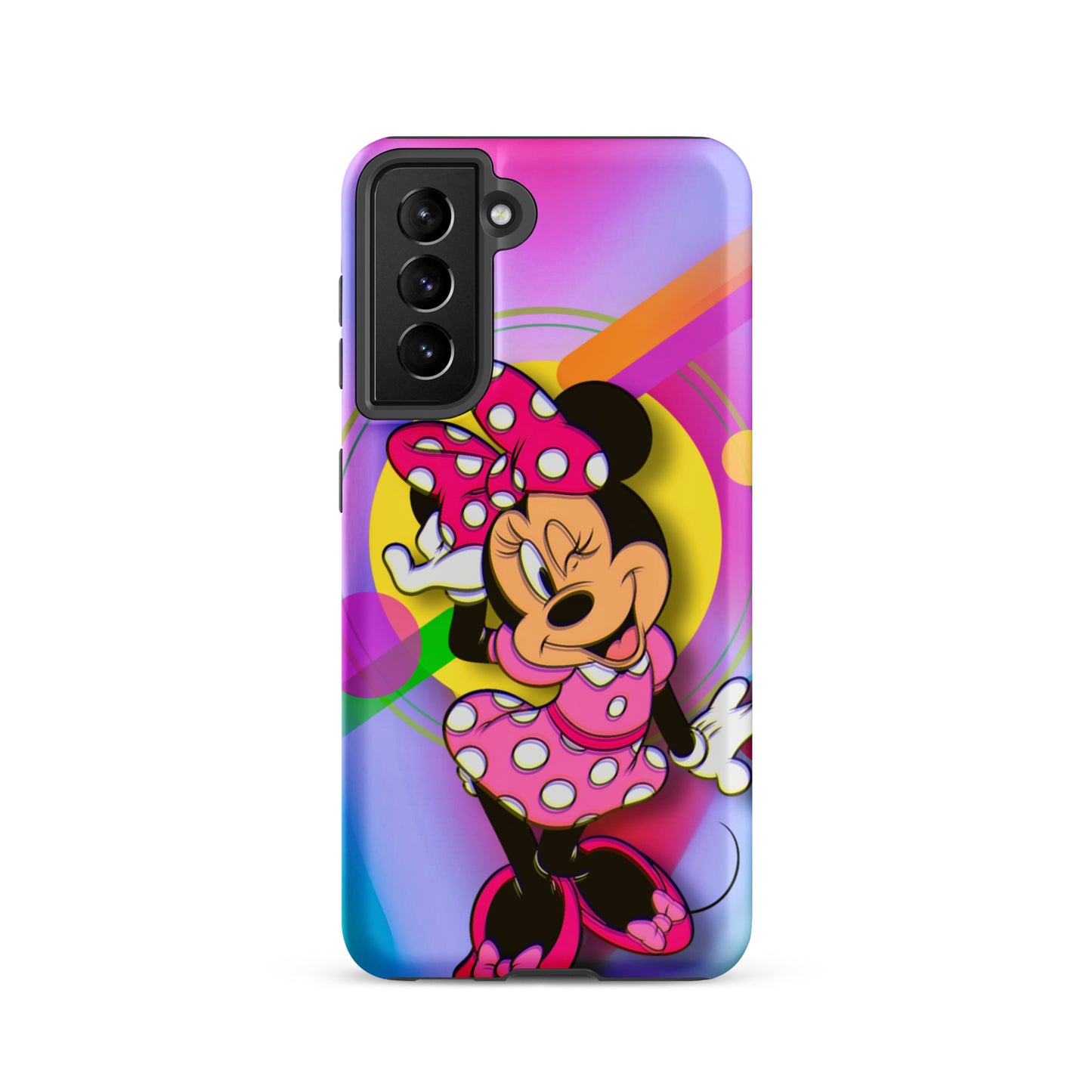 Designer Minnie-Mouse Samsung® Tough Case | Available for Most Samsung® Models | Glossy or Matte Print Options