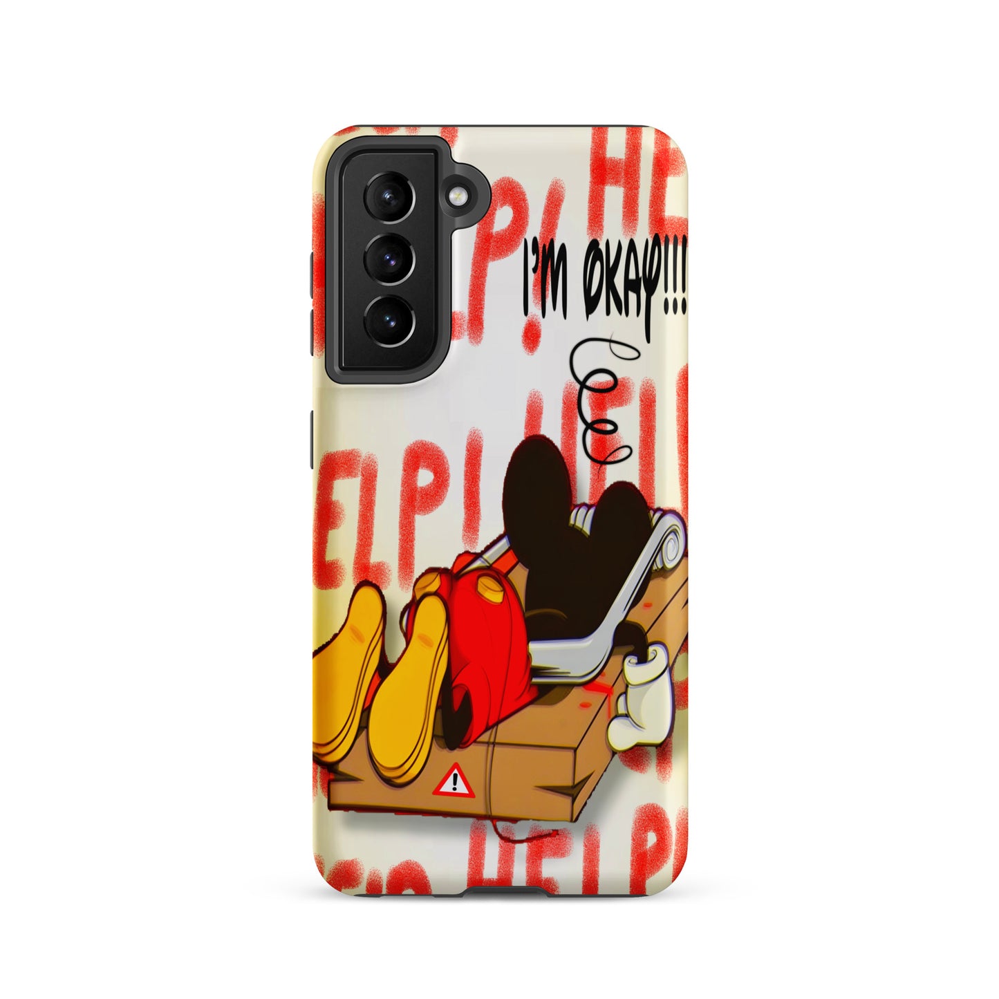 Designer Mickey-Mouse Samsung® Tough Case | Available for Most Samsung® Models | Glossy or Matte Print Options