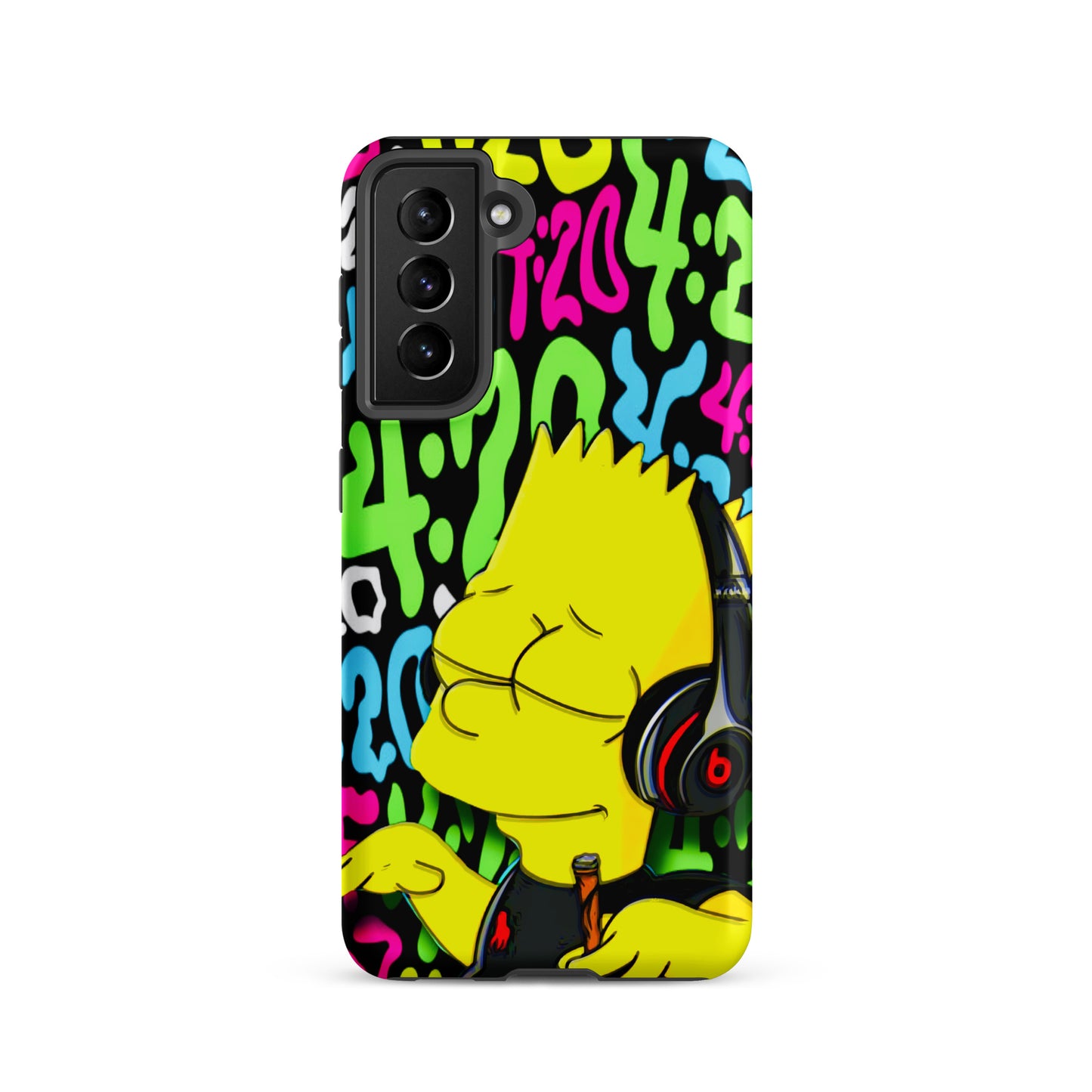 Designer The Simpsons Samsung® Tough Case | Available for Most Samsung® Models | Glossy or Matte Print Options