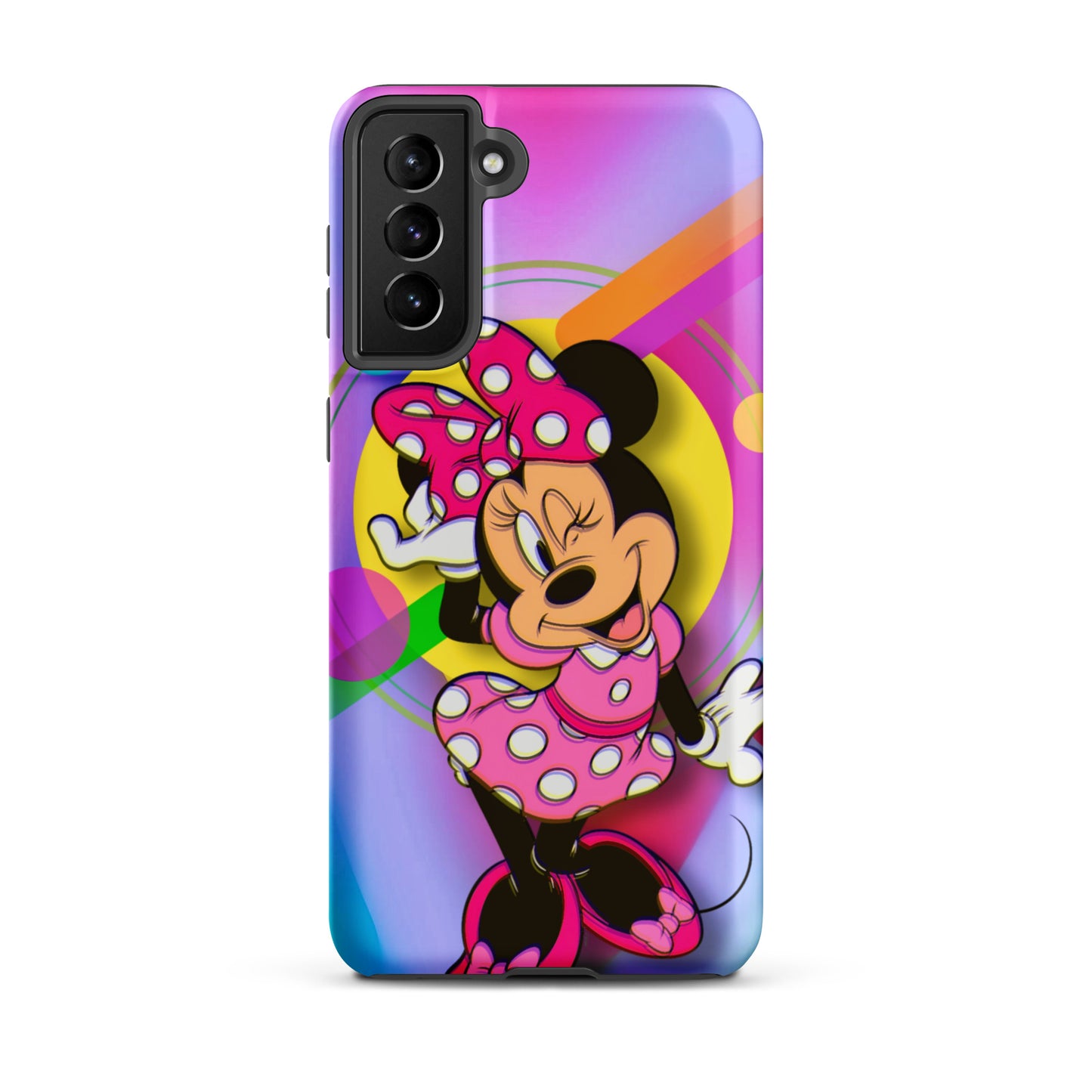 Designer Minnie-Mouse Samsung® Tough Case | Available for Most Samsung® Models | Glossy or Matte Print Options