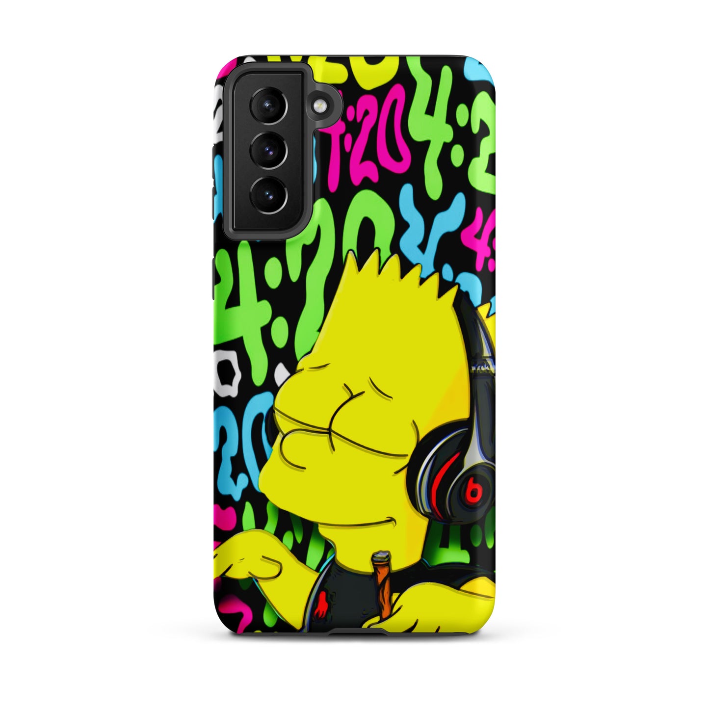 Designer The Simpsons Samsung® Tough Case | Available for Most Samsung® Models | Glossy or Matte Print Options