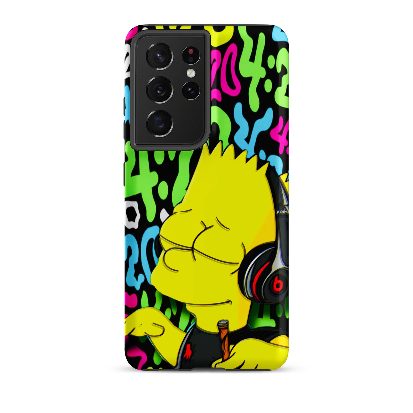 Designer The Simpsons Samsung® Tough Case | Available for Most Samsung® Models | Glossy or Matte Print Options