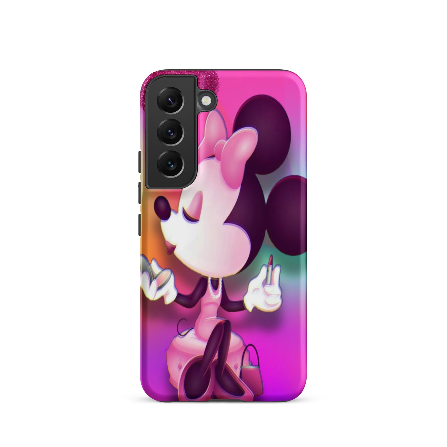 Designer Minnie-Mouse Samsung® Tough Case | Available for Most Samsung® Models | Glossy or Matte Print Options