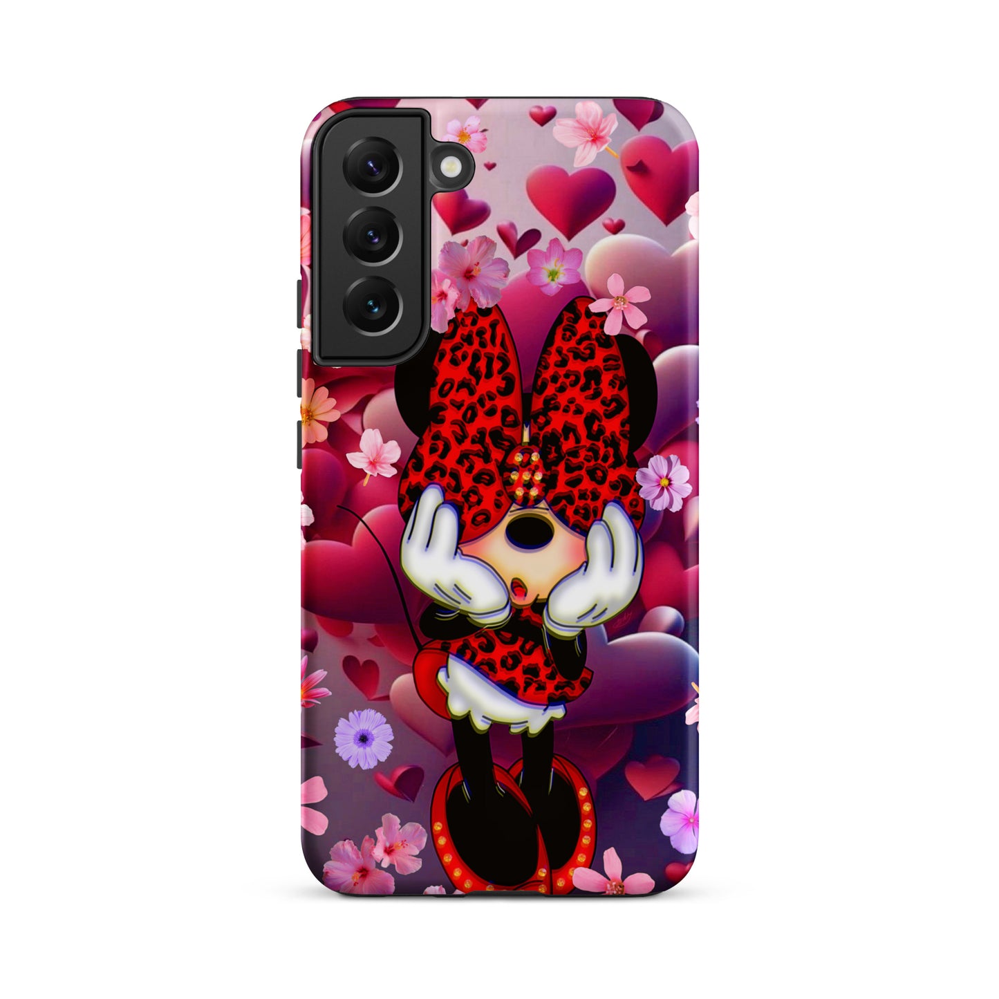 Designer Minnie-Mouse Samsung® Tough Case | Available for Most Samsung® Models | Glossy or Matte Print Options