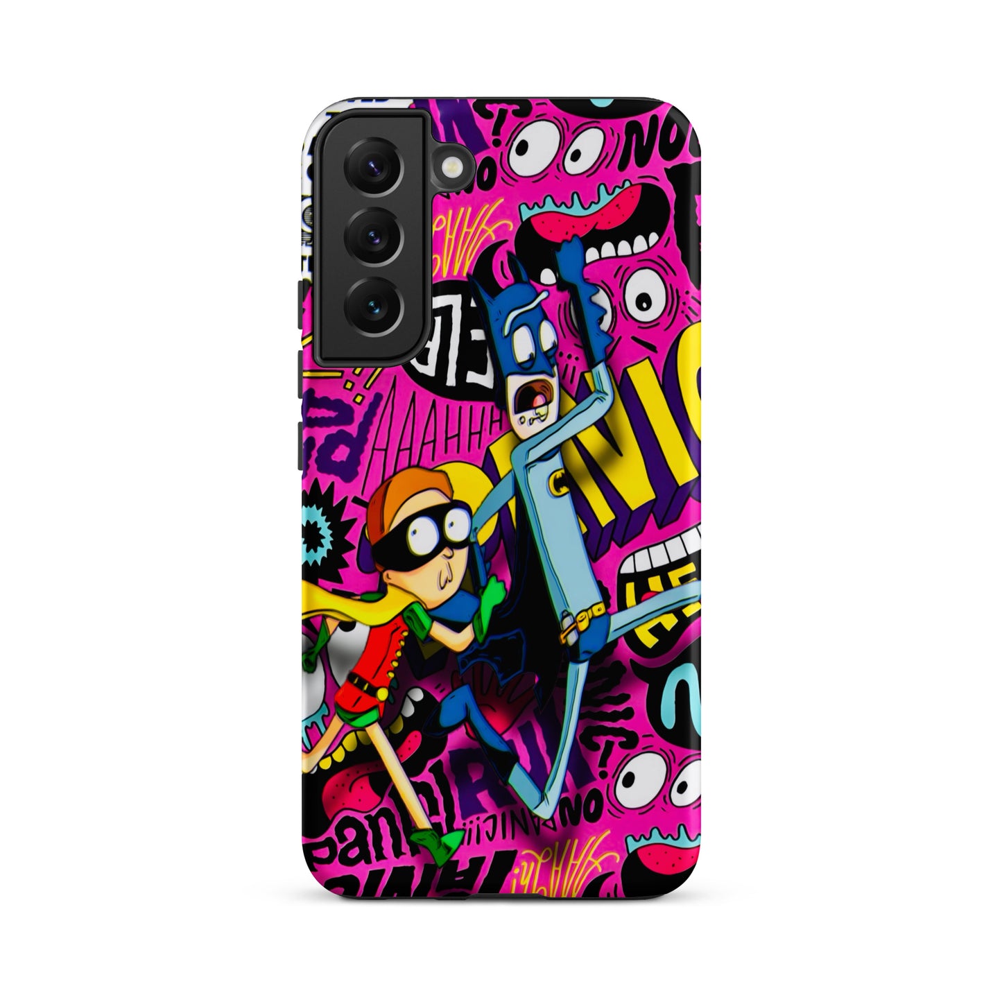 Designer Rick and Morty Samsung® Tough Case | Available for Most Samsung® Models | Glossy or Matte Print Options