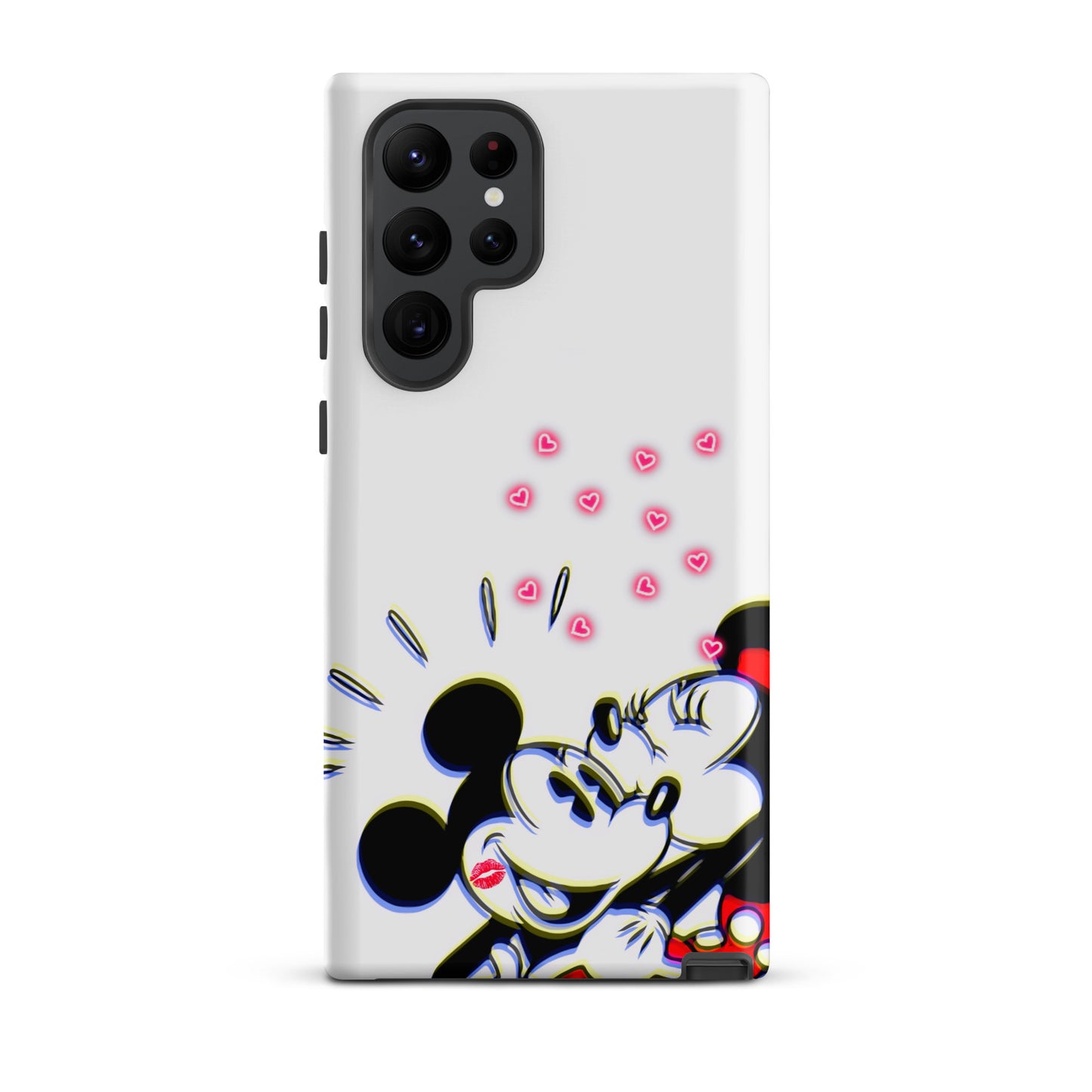 Designer Mickey-Mouse and Minnie-Mouse Samsung® Tough Case | Available for Most Samsung® Models | Glossy or Matte Print Options