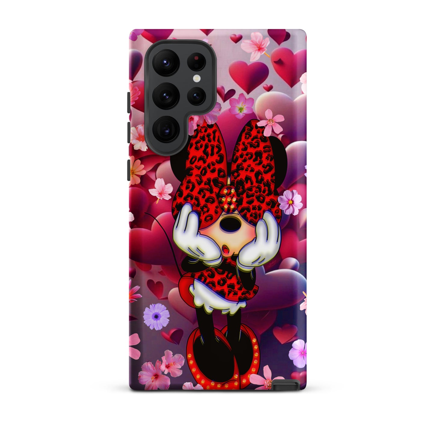 Designer Minnie-Mouse Samsung® Tough Case | Available for Most Samsung® Models | Glossy or Matte Print Options