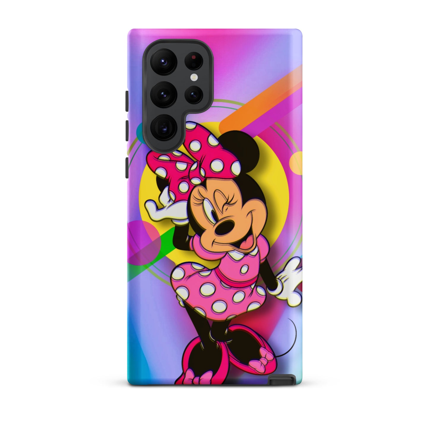 Designer Minnie-Mouse Samsung® Tough Case | Available for Most Samsung® Models | Glossy or Matte Print Options