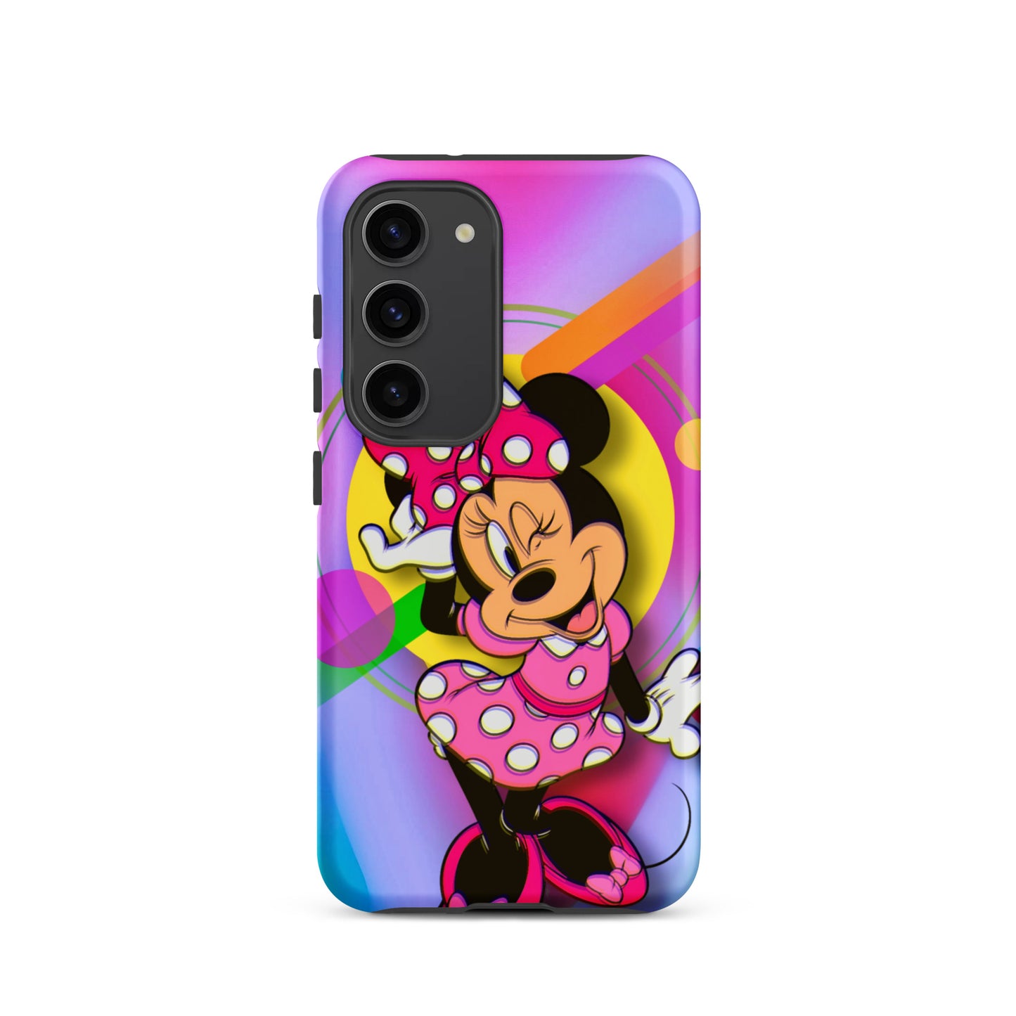 Designer Minnie-Mouse Samsung® Tough Case | Available for Most Samsung® Models | Glossy or Matte Print Options