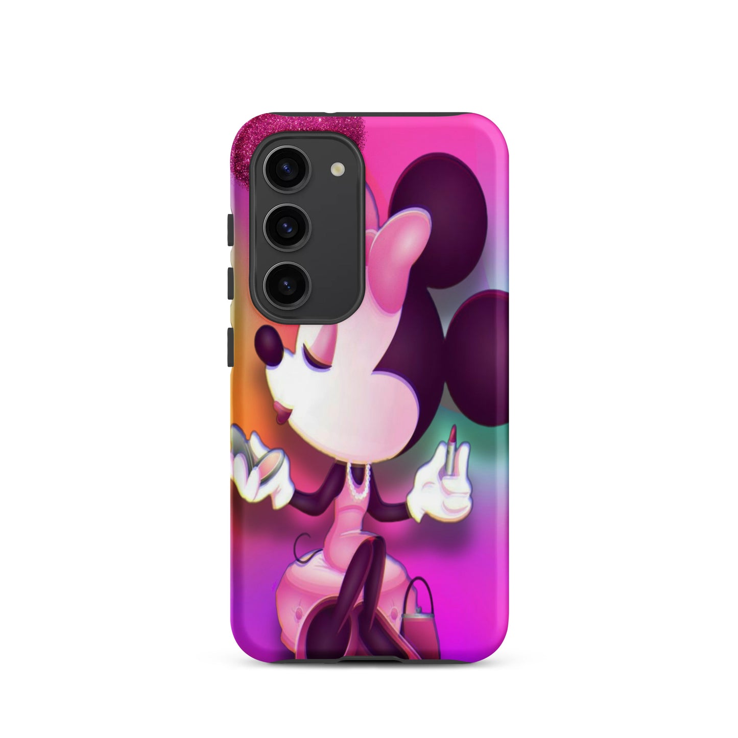 Designer Minnie-Mouse Samsung® Tough Case | Available for Most Samsung® Models | Glossy or Matte Print Options