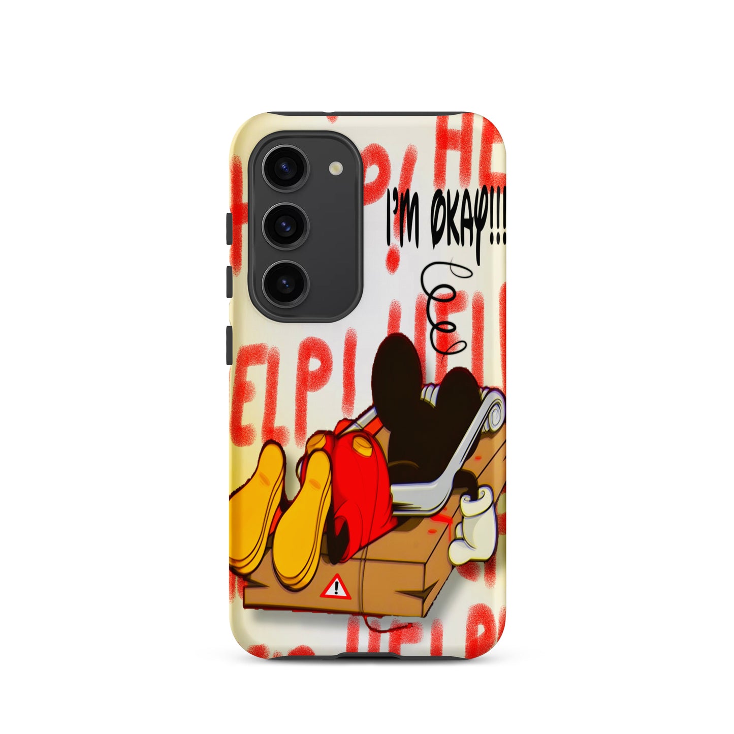 Designer Mickey-Mouse Samsung® Tough Case | Available for Most Samsung® Models | Glossy or Matte Print Options