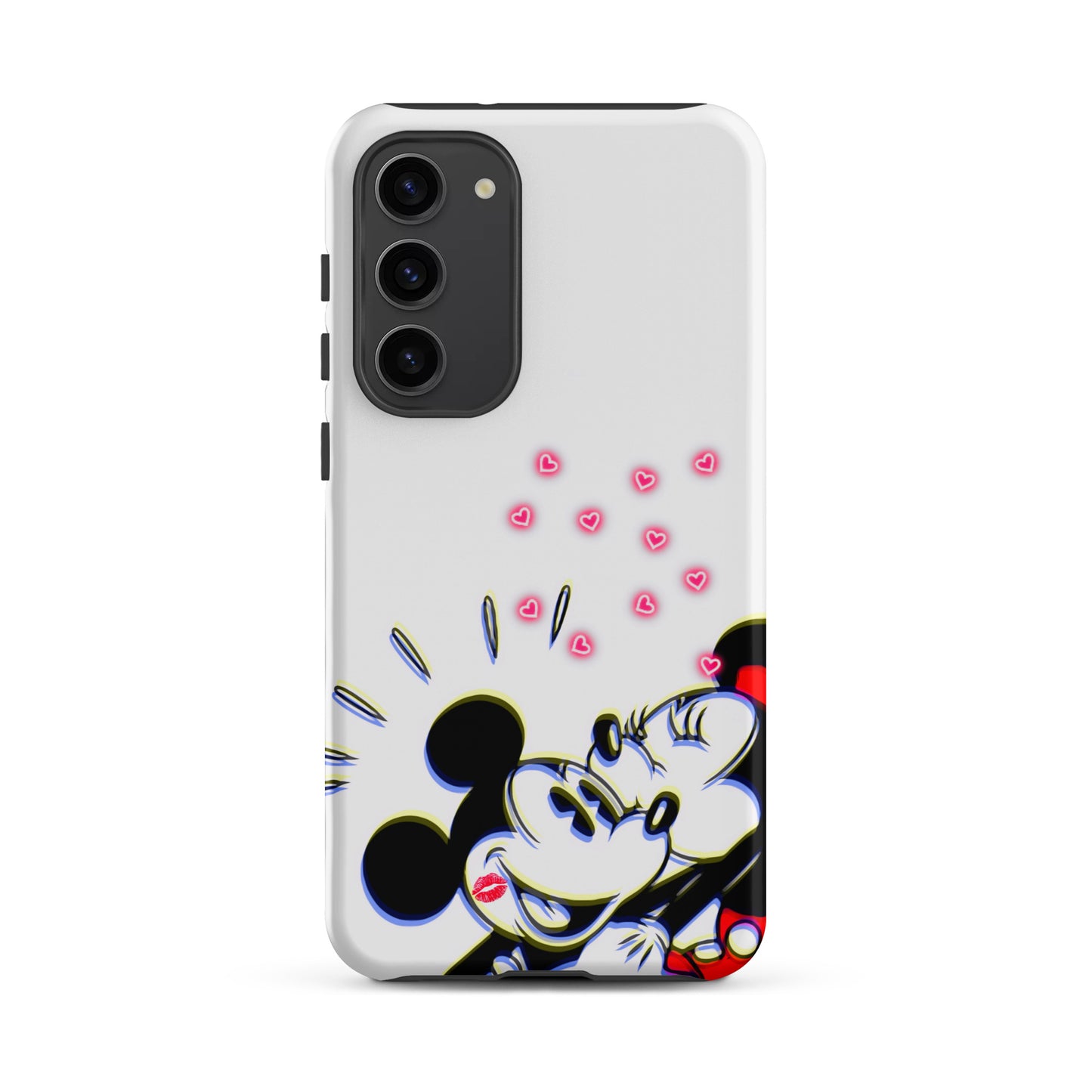 Designer Mickey-Mouse and Minnie-Mouse Samsung® Tough Case | Available for Most Samsung® Models | Glossy or Matte Print Options