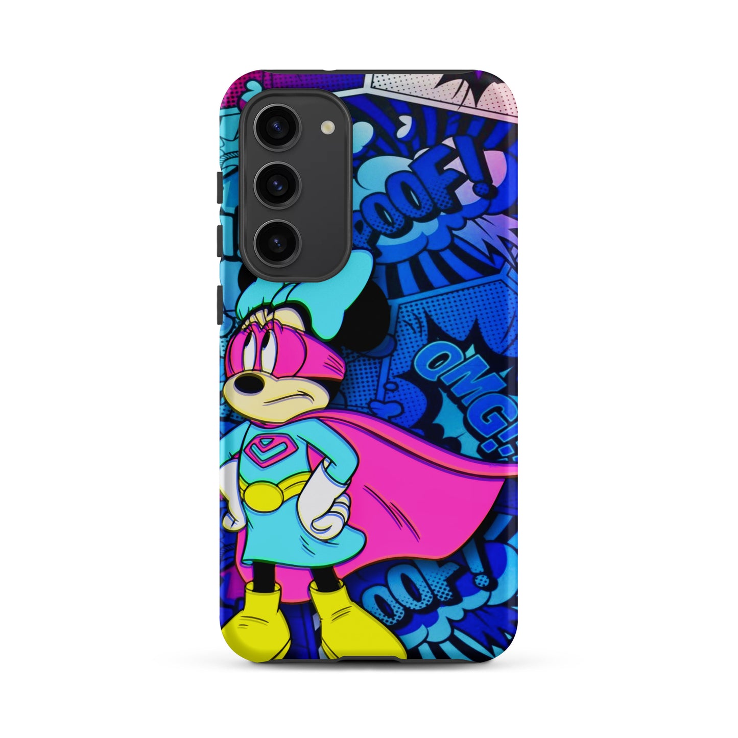 Designer Minnie-Mouse Samsung® Tough Case | Available for Most Samsung® Models | Glossy or Matte Print Options