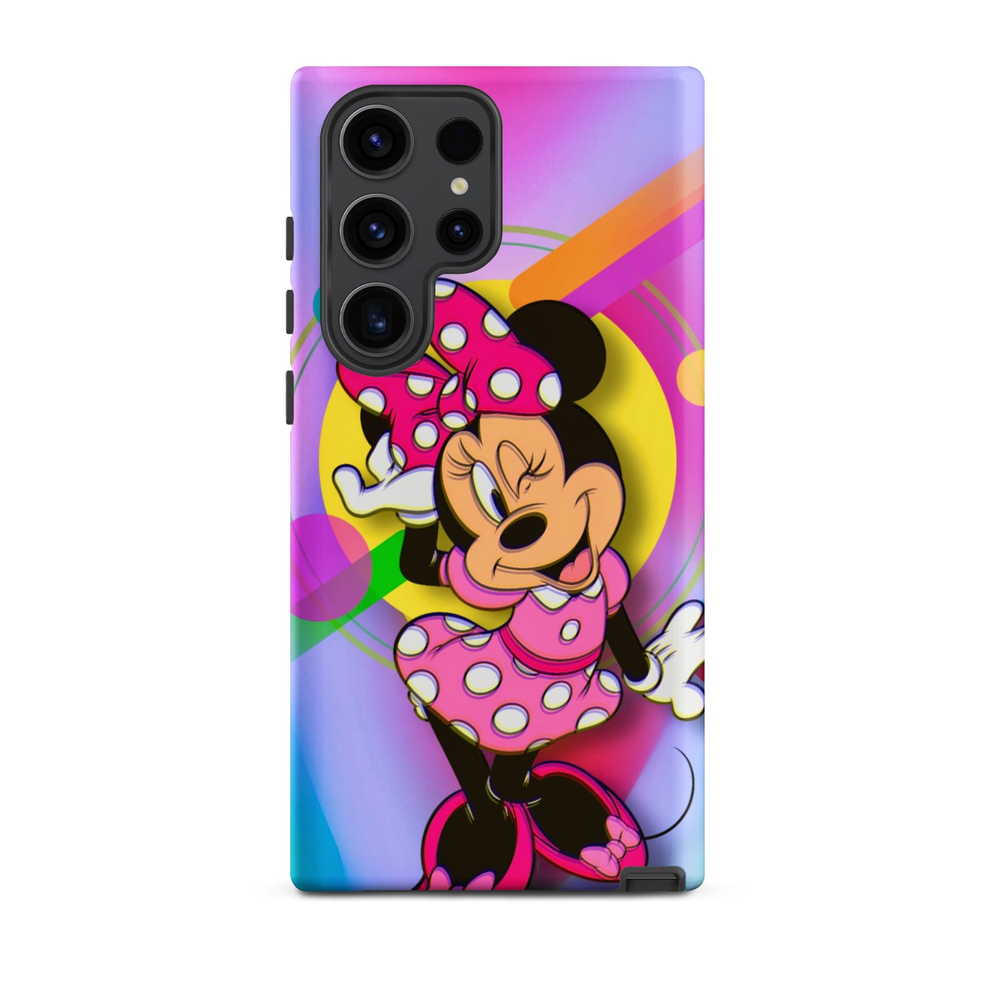 Designer Minnie-Mouse Samsung® Tough Case | Available for Most Samsung® Models | Glossy or Matte Print Options