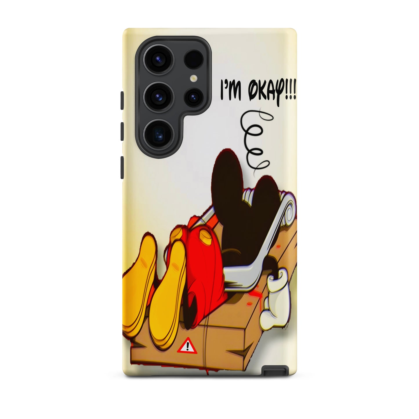 Designer Mickey-Mouse Samsung® Tough Case | Available for Most Samsung® Models | Glossy or Matte Print Options