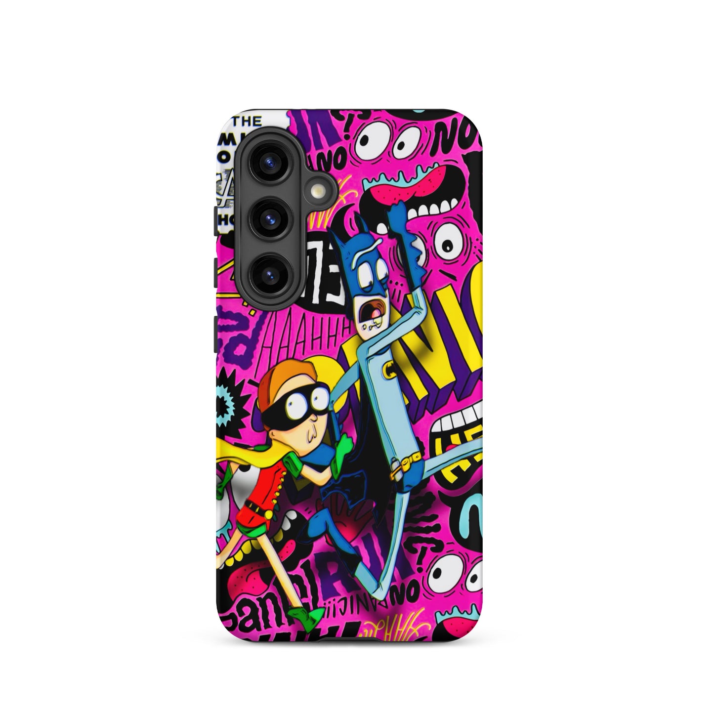 Designer Rick and Morty Samsung® Tough Case | Available for Most Samsung® Models | Glossy or Matte Print Options