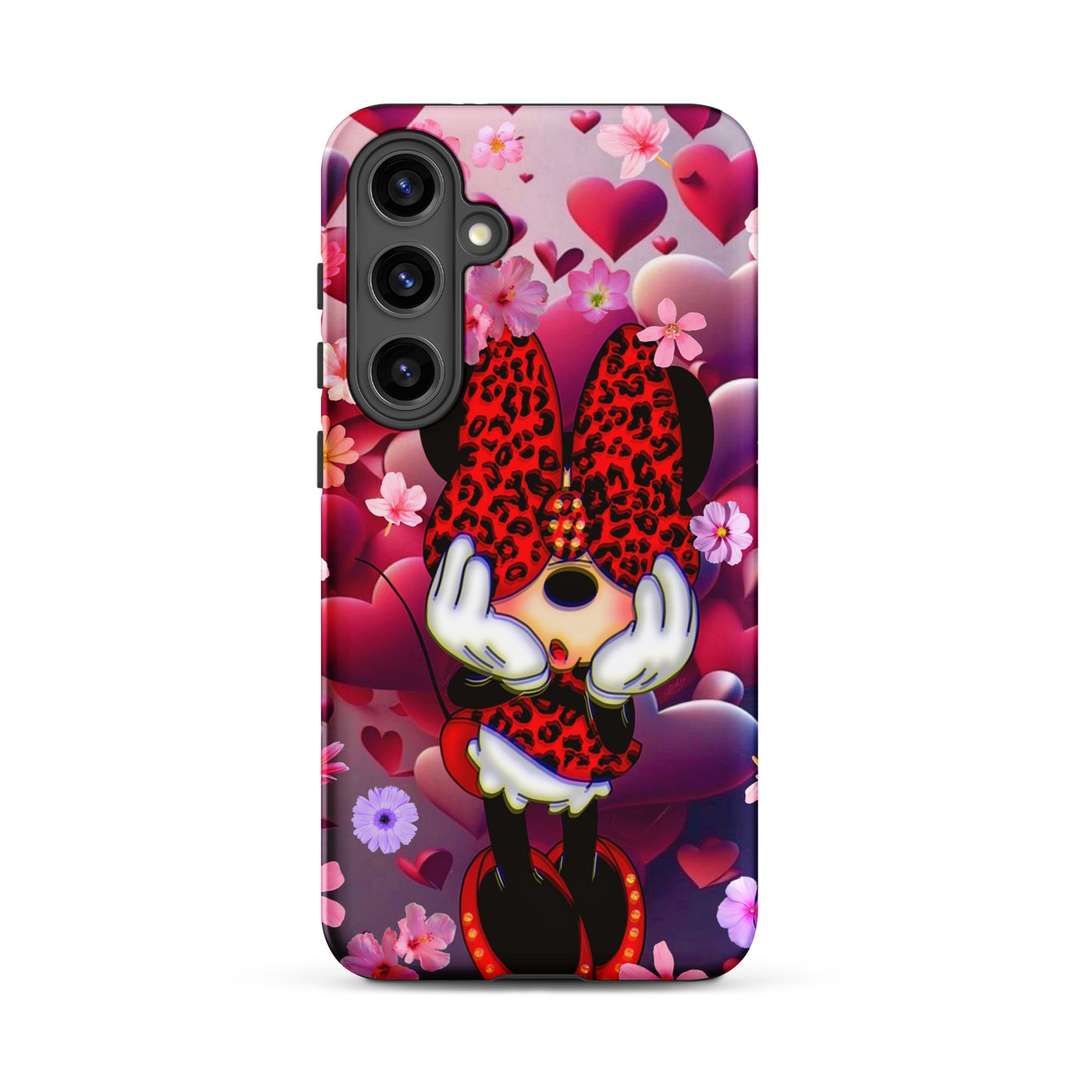 Designer Minnie-Mouse Samsung® Tough Case | Available for Most Samsung® Models | Glossy or Matte Print Options